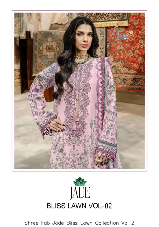 Shree Fab Jade Bliss Lawn Collection Vol 2