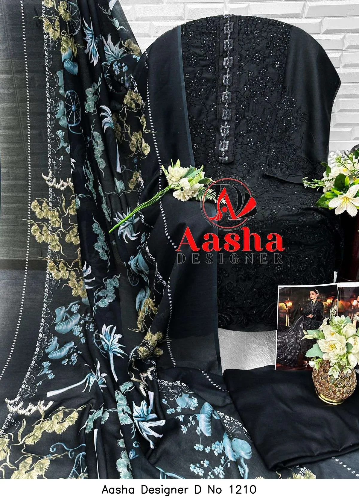 Aasha Designer D No 1210 - Image 4