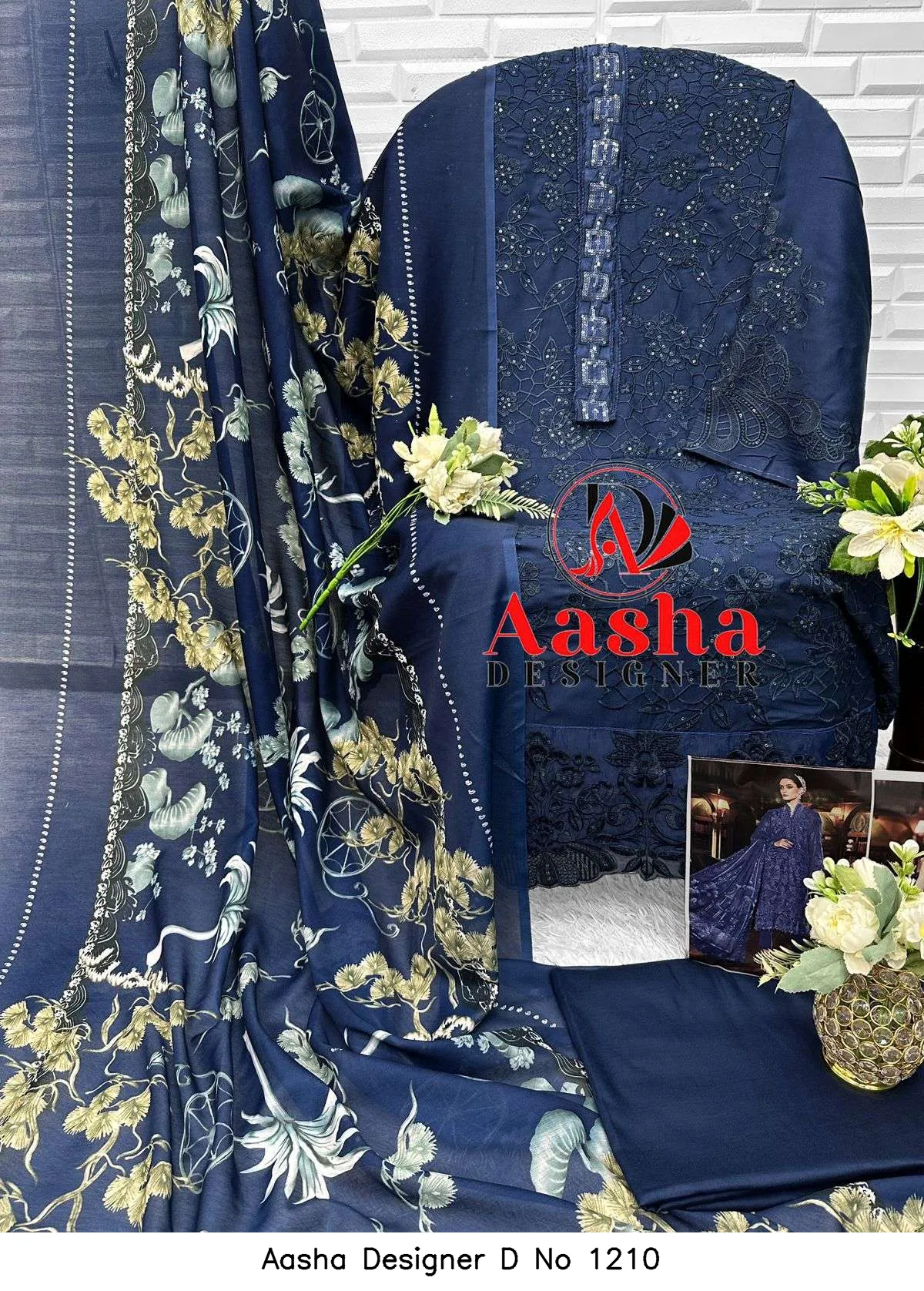 Aasha Designer D No 1210 - Image 6