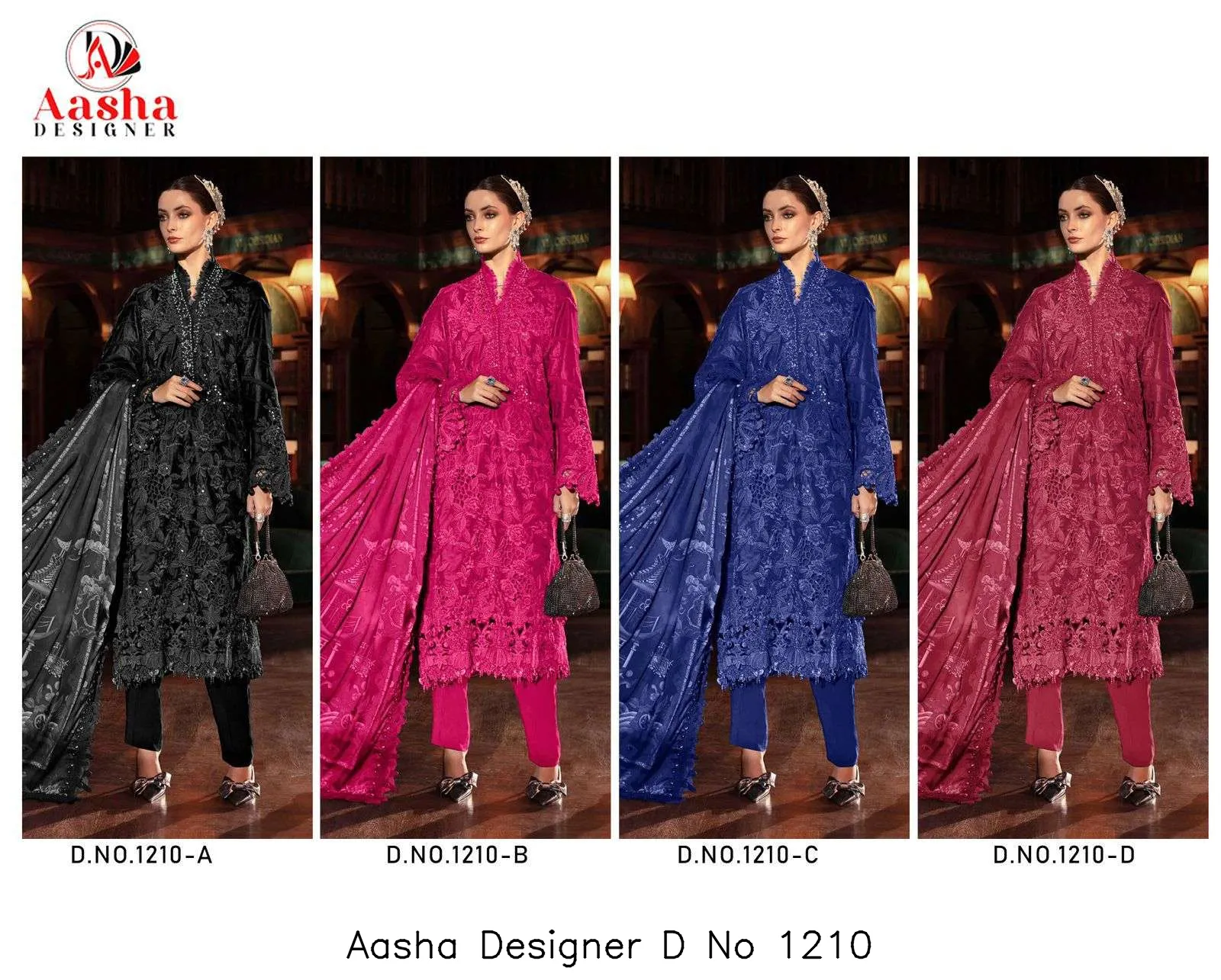 Aasha Designer D No 1210 - Image 7