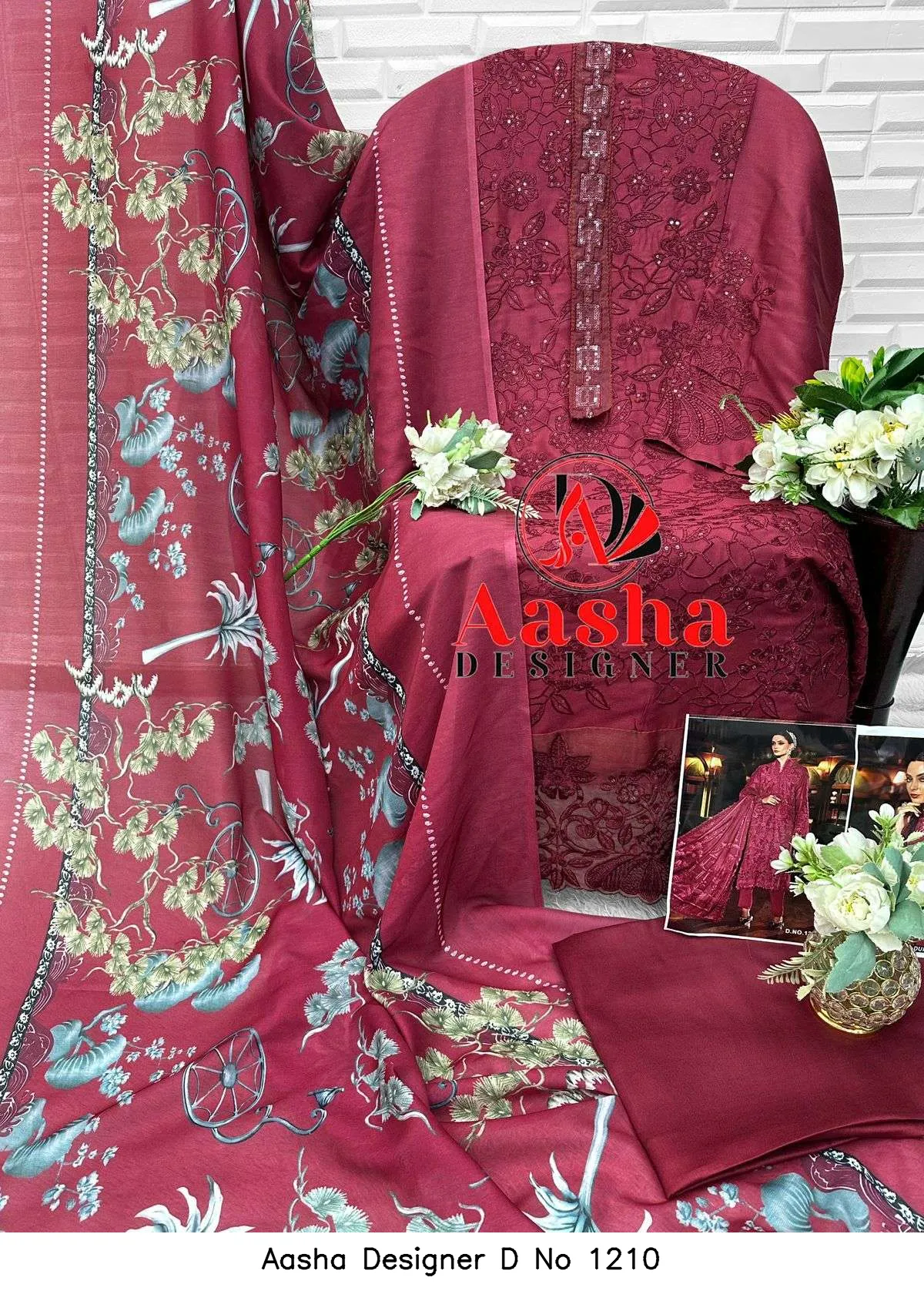 Aasha Designer D No 1210 - Image 8