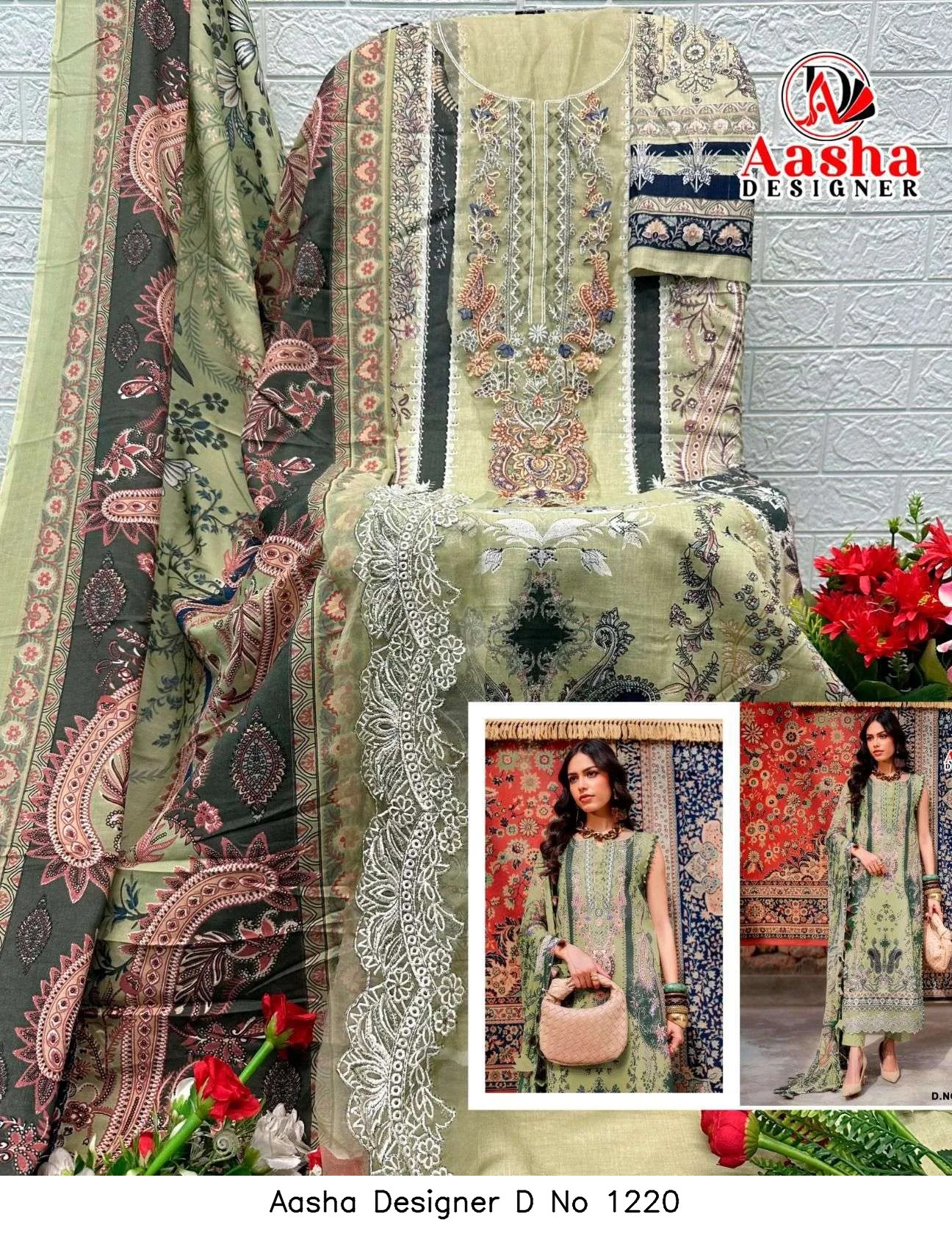 Aasha Designer D No 1220 - Image 3