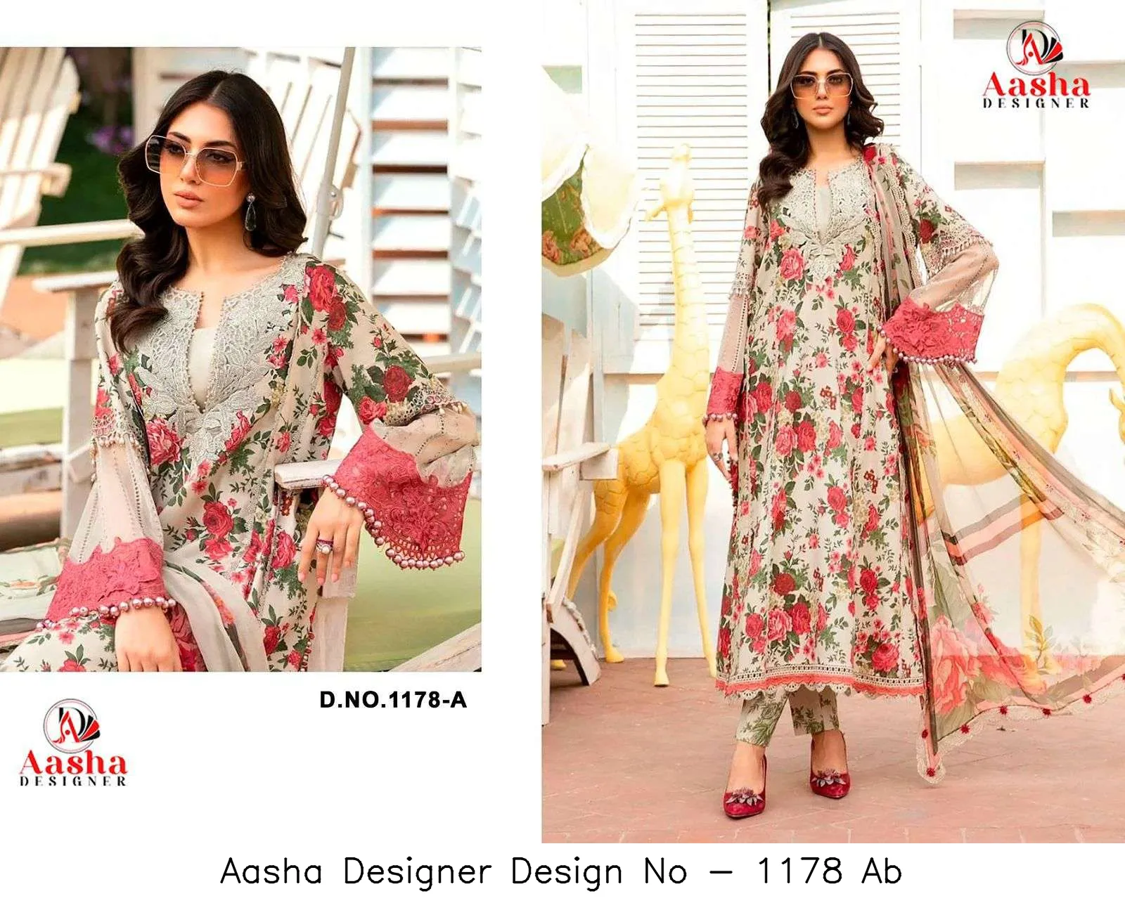 Aasha Designer Design No - 1178 Ab