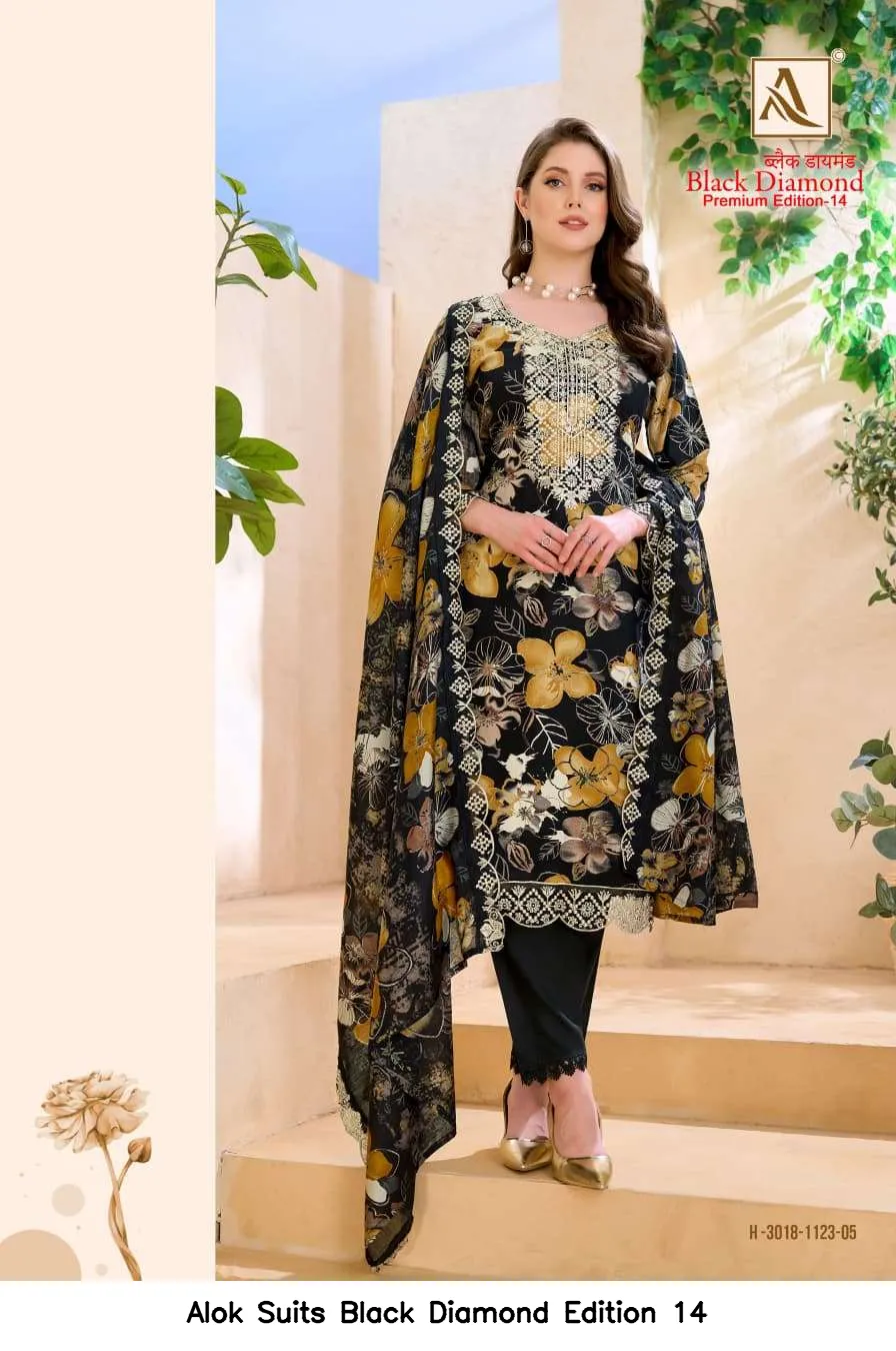 Alok Suits Black Diamond Edition 14 - Image 2