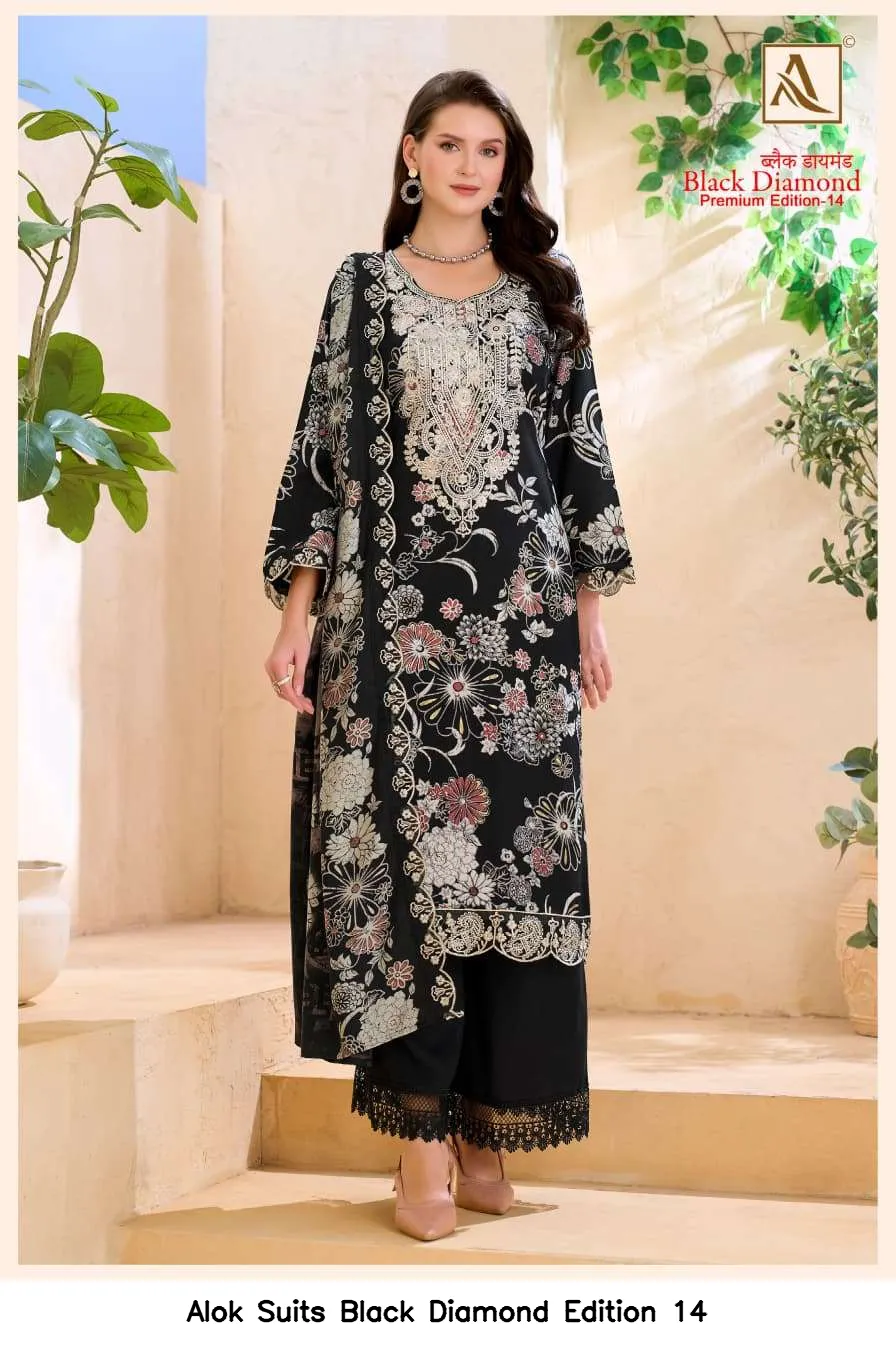 Alok Suits Black Diamond Edition 14 - Image 3