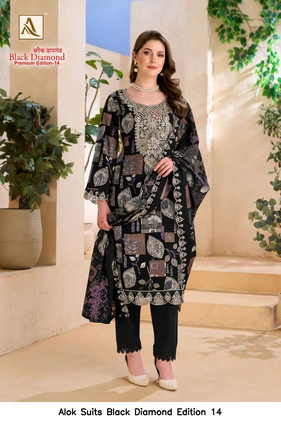 Alok Suits Black Diamond Edition 14 - Image 4