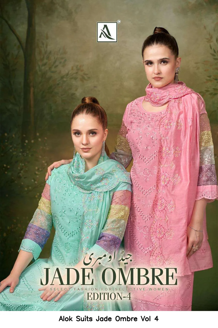 Alok Suits Jade Ombre Vol 4