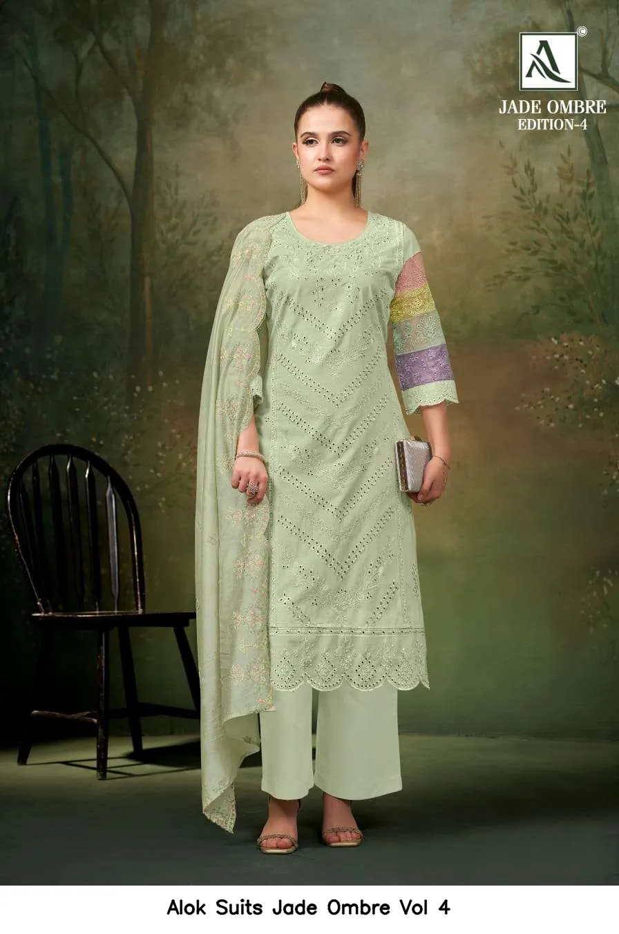 Alok Suits Jade Ombre Vol 4 - Image 4