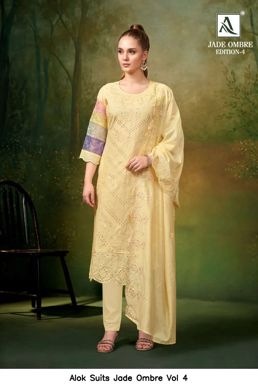 Alok Suits Jade Ombre Vol 4 - Image 6