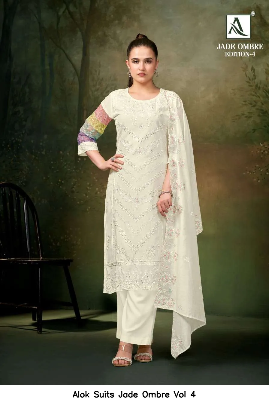 Alok Suits Jade Ombre Vol 4 - Image 7