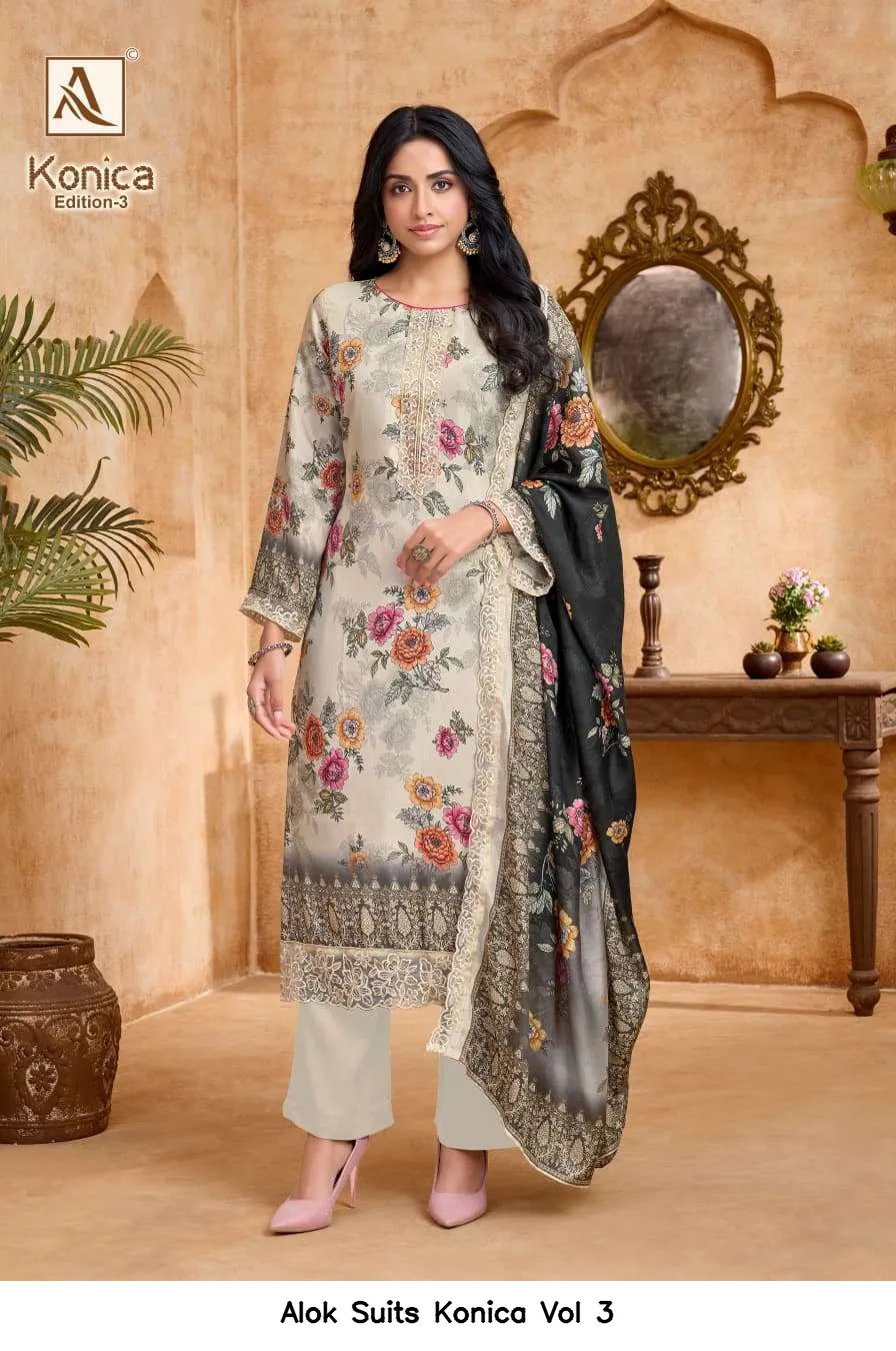 Alok Suits Konica Vol 3 - Image 2