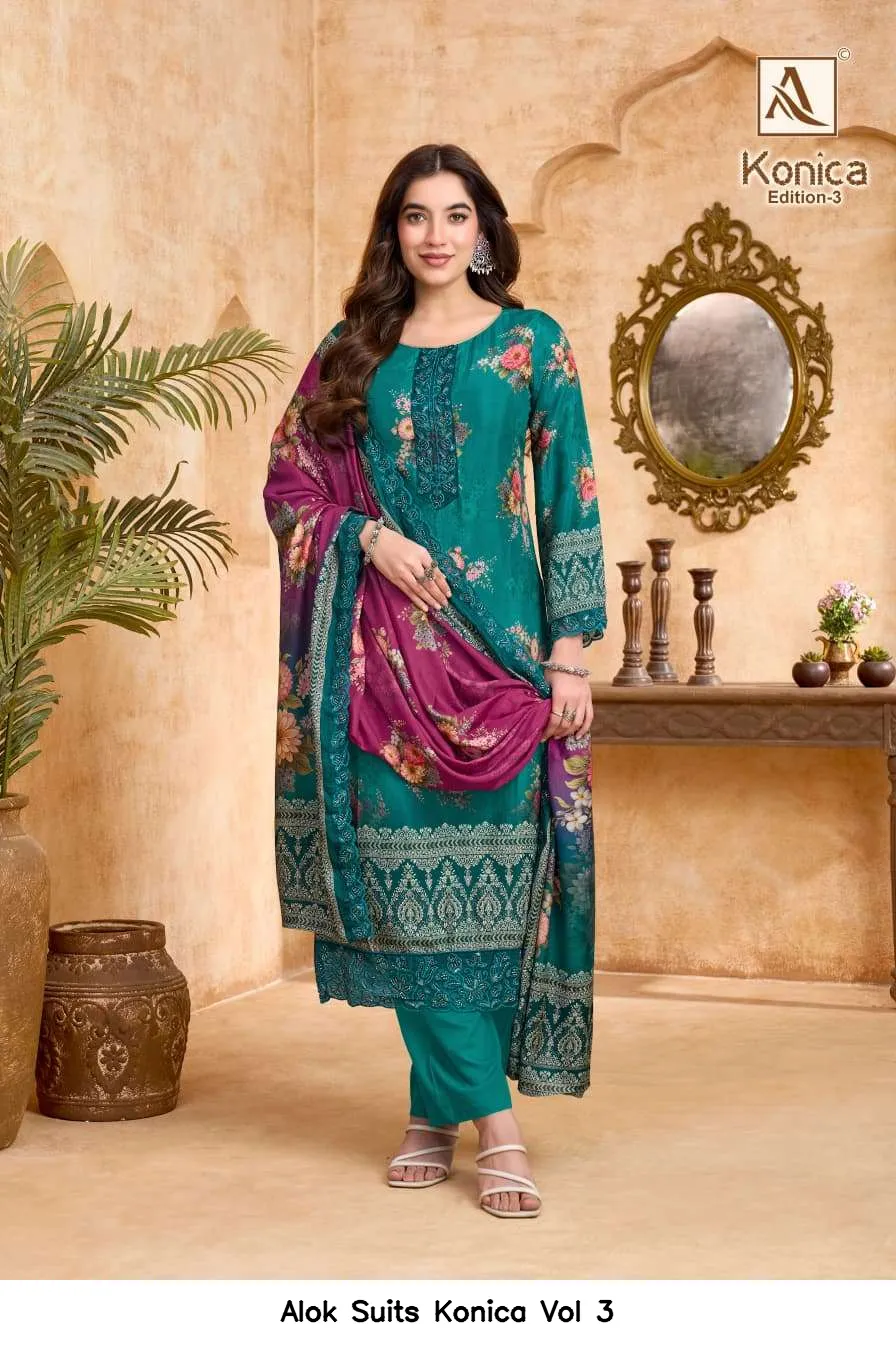 Alok Suits Konica Vol 3 - Image 3