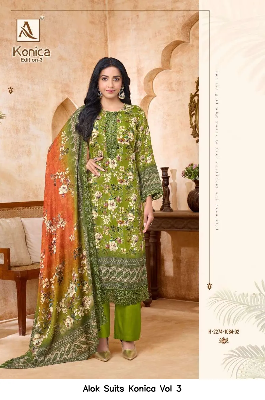 Alok Suits Konica Vol 3 - Image 5