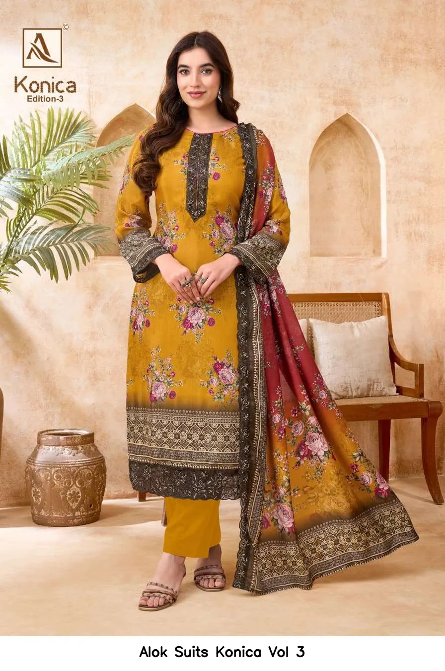 Alok Suits Konica Vol 3 - Image 8