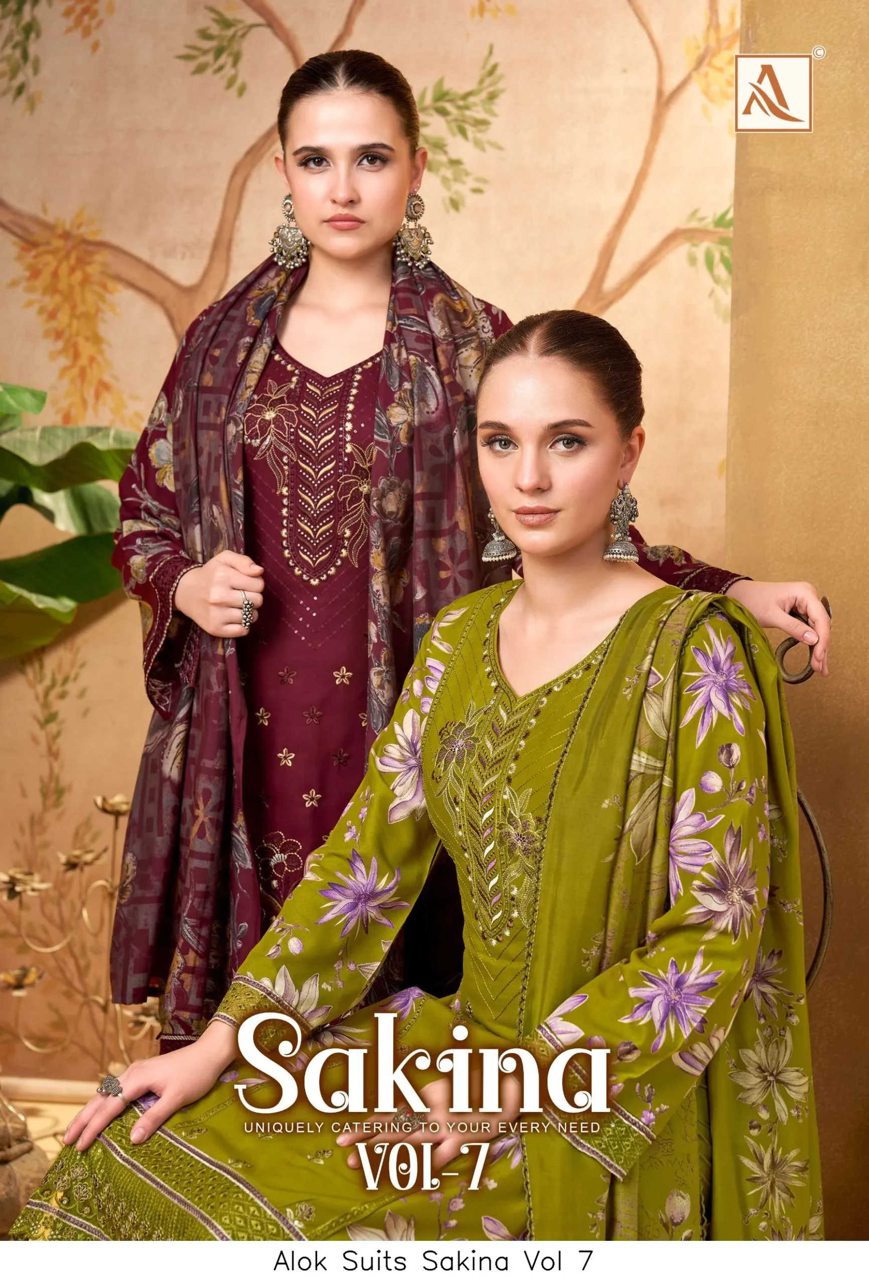 Alok Suits Sakina Vol 7
