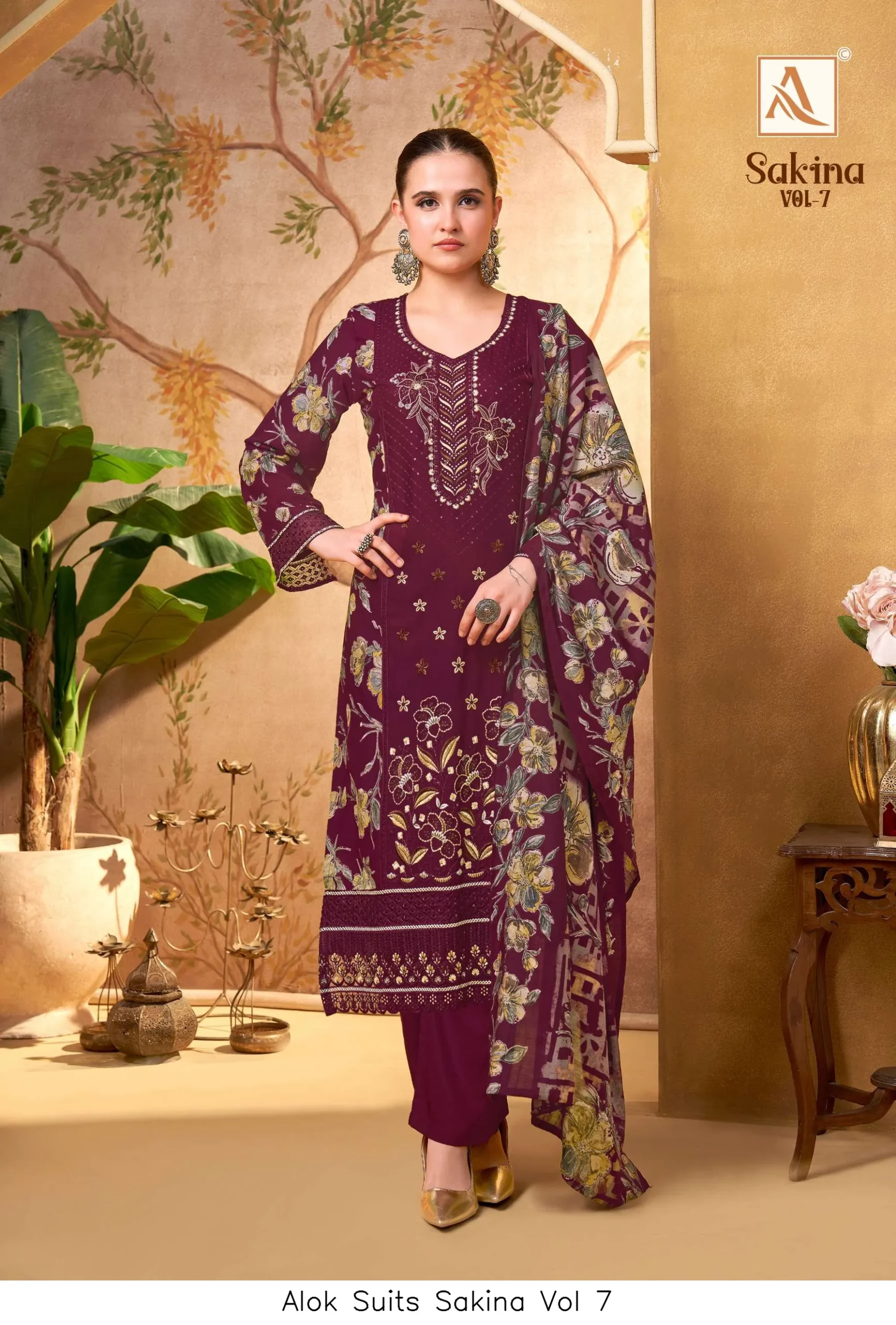 Alok Suits Sakina Vol 7 - Image 2