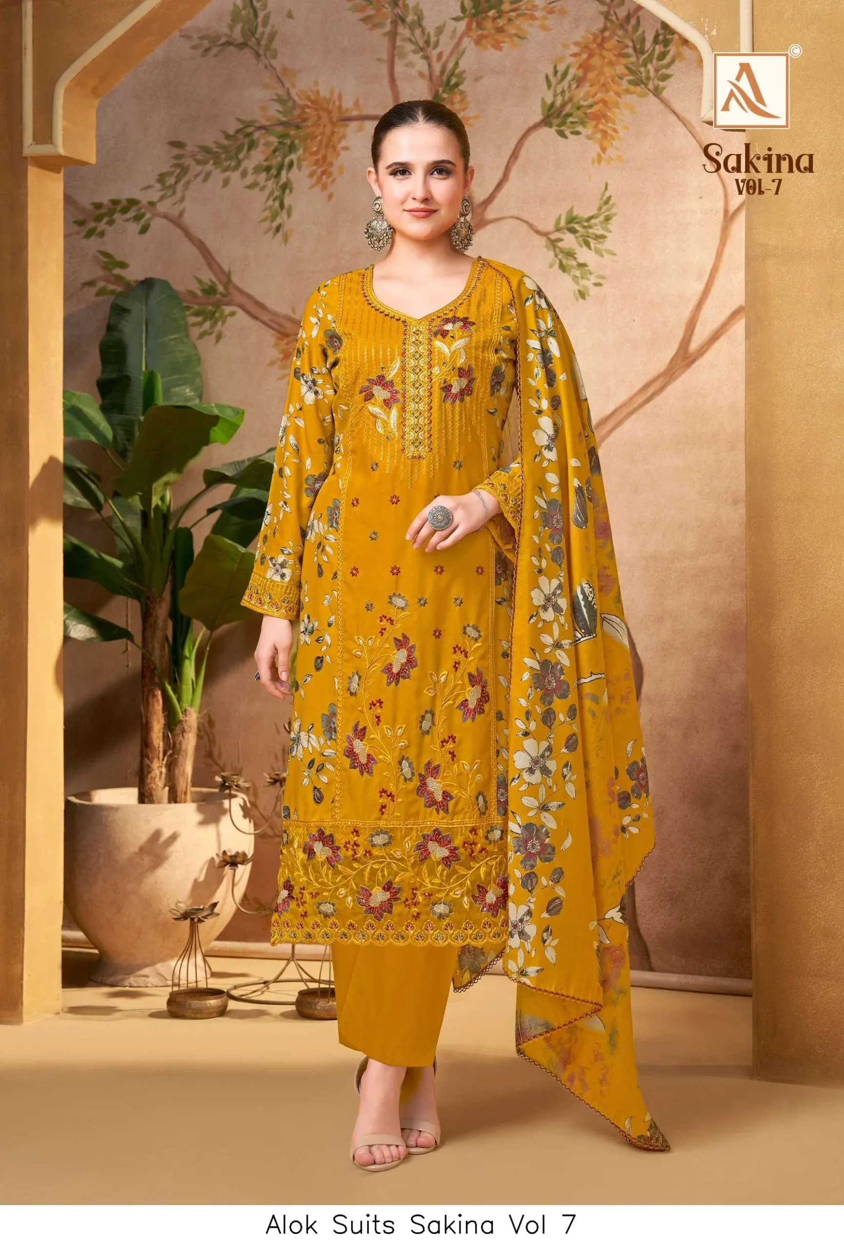 Alok Suits Sakina Vol 7 - Image 3