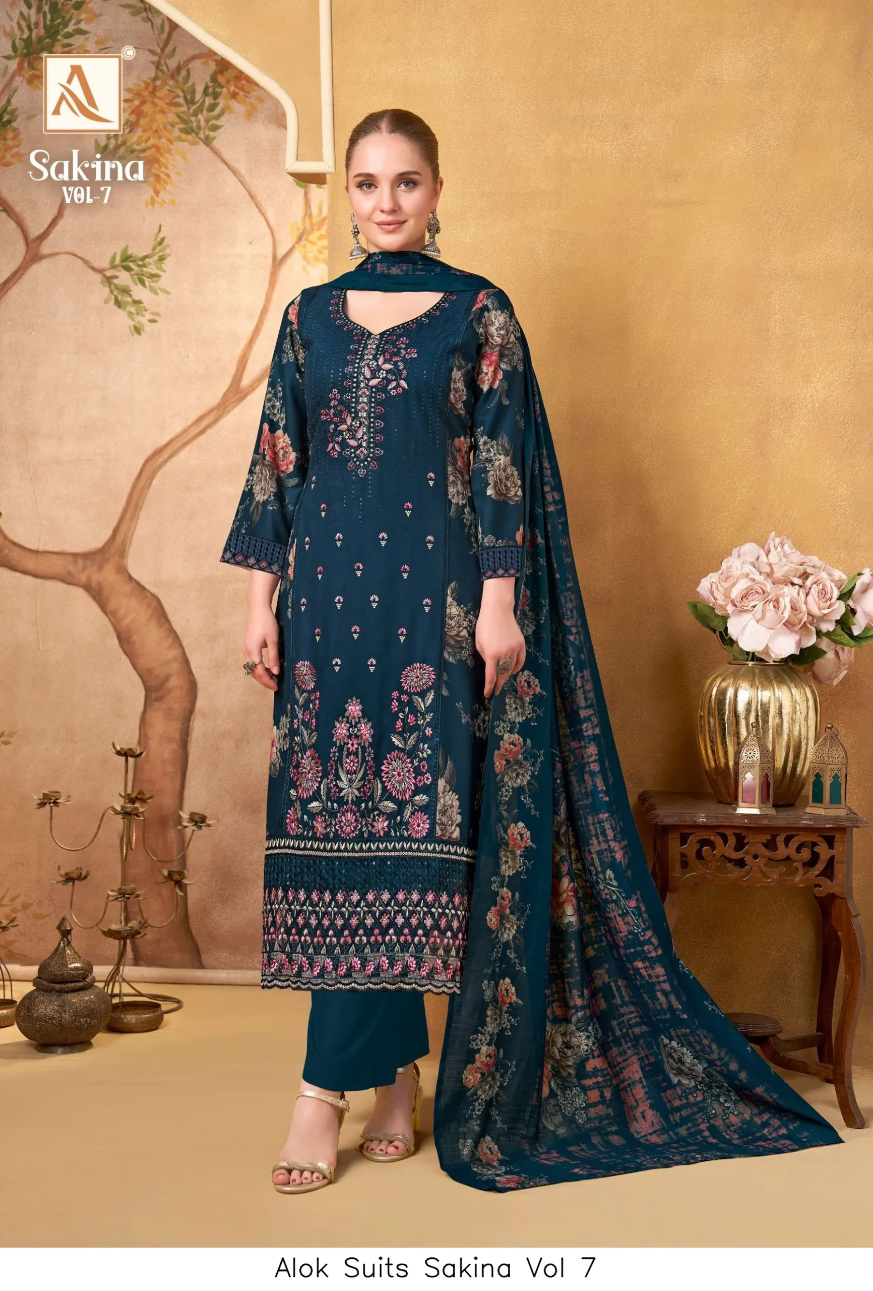 Alok Suits Sakina Vol 7 - Image 6
