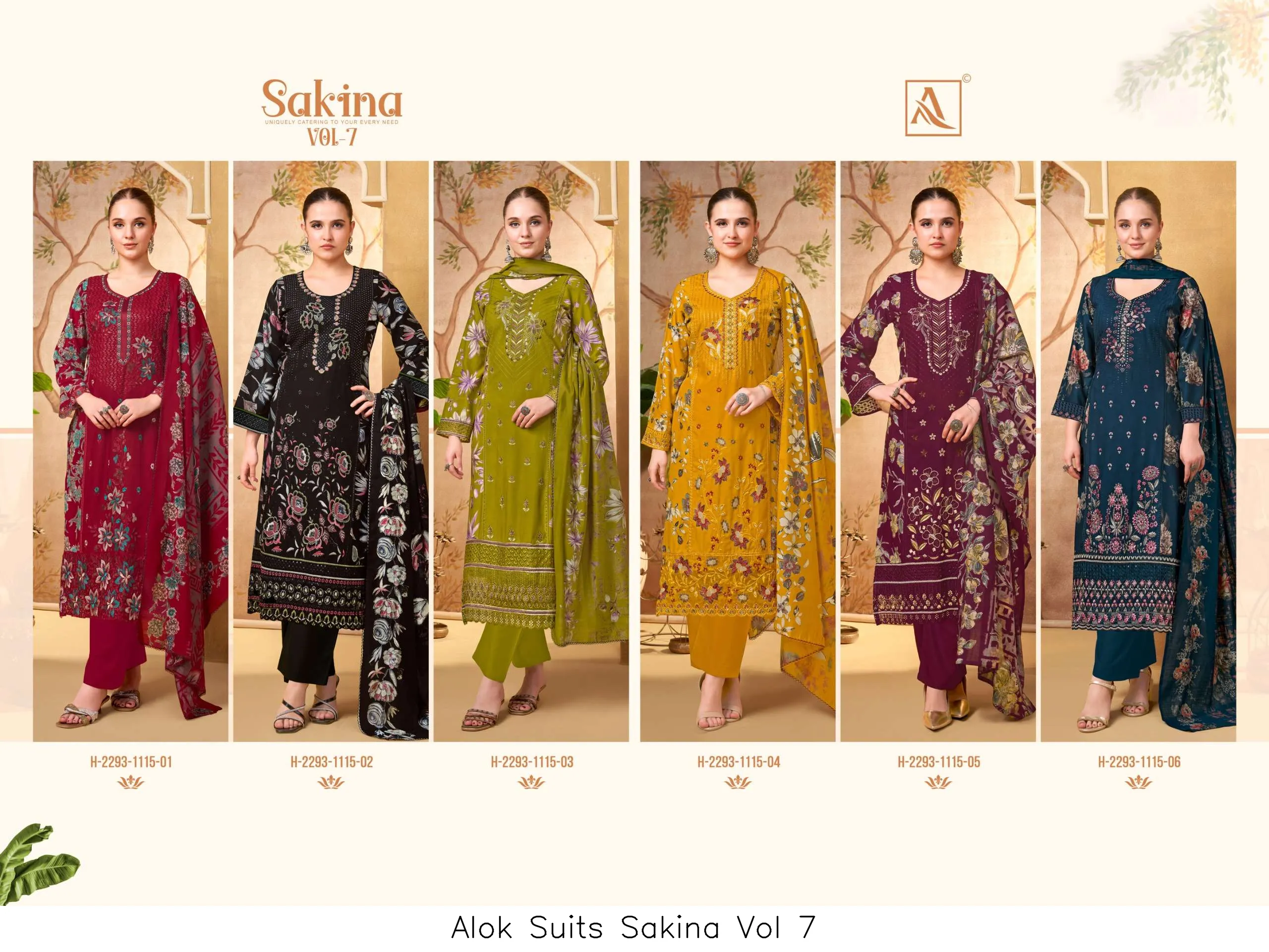 Alok Suits Sakina Vol 7 - Image 8