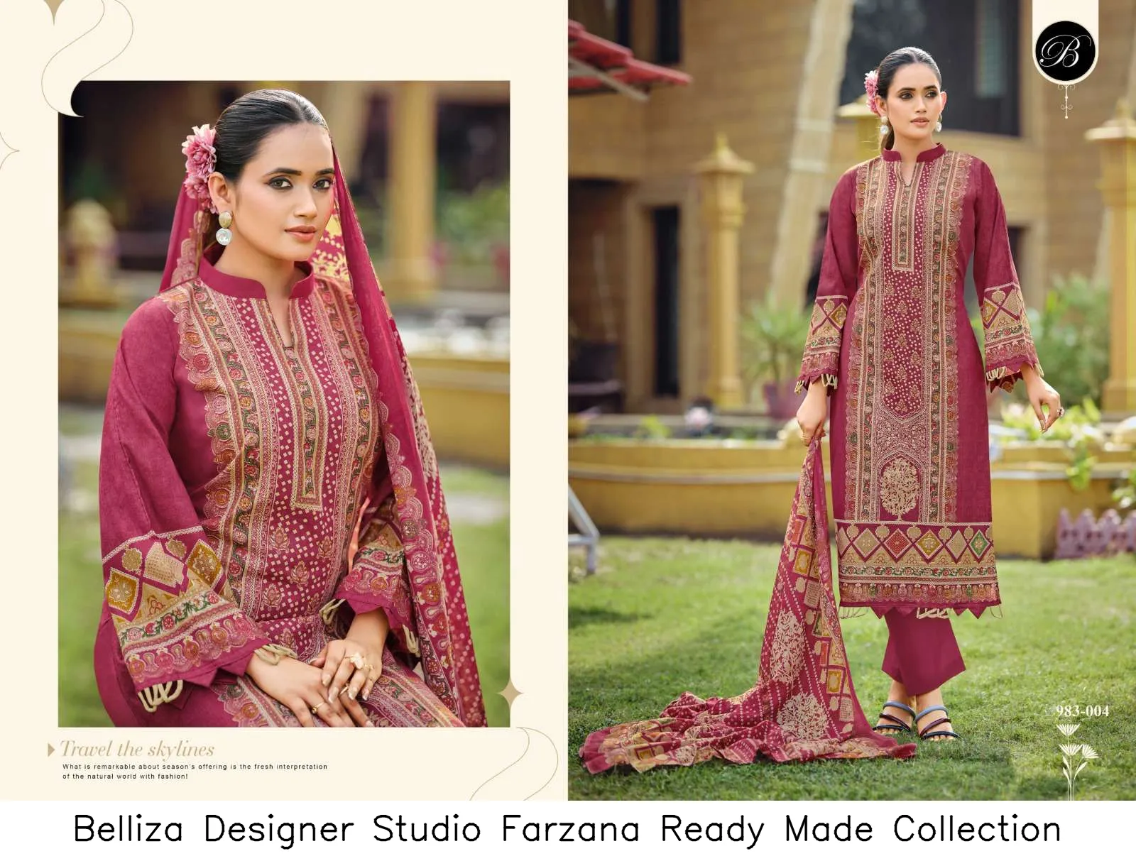 Belliza Designer Studio Farzana Ready Made Collection - Image 3