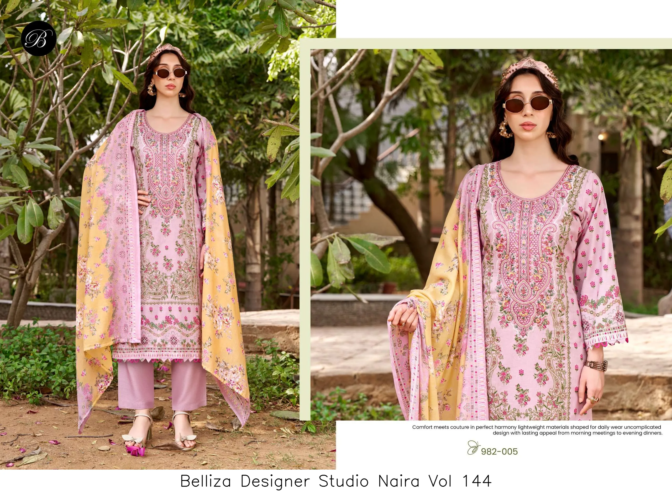 Belliza Designer Studio Naira Vol 144 - Image 2