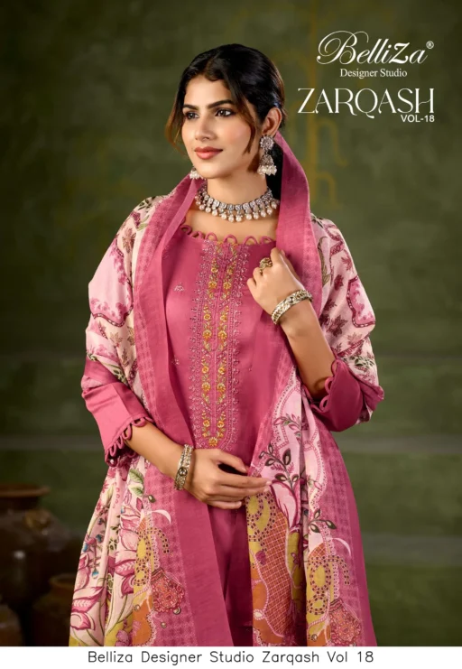 Belliza Designer Studio Zarqash Vol 18