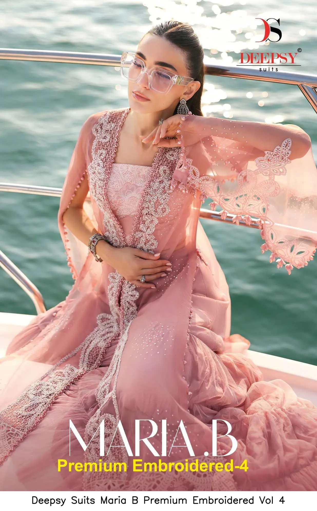 Deepsy Suits Maria B Premium Embroidered Vol 4