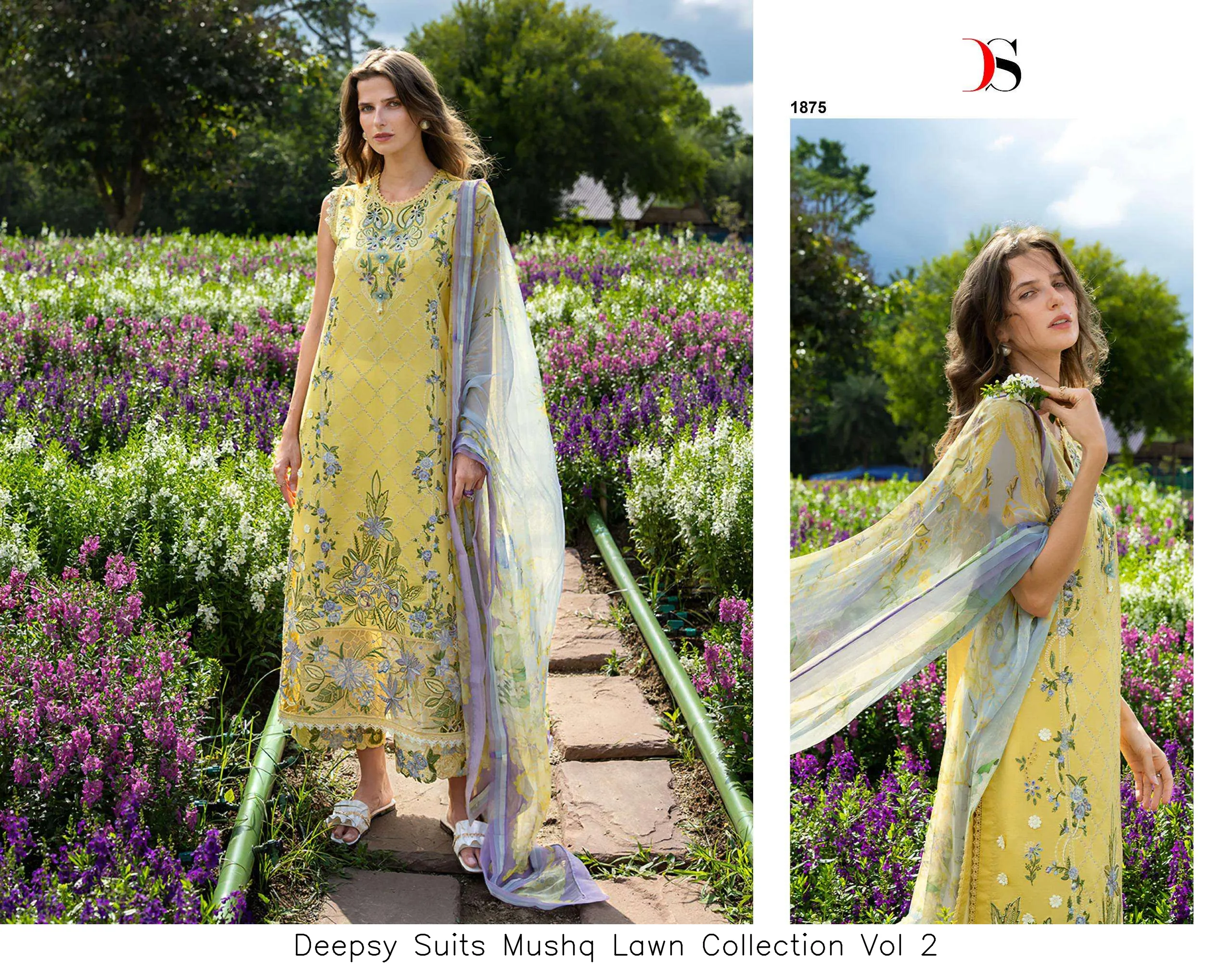 Deepsy Suits Mushq Lawn Collection Vol 2 - Image 2