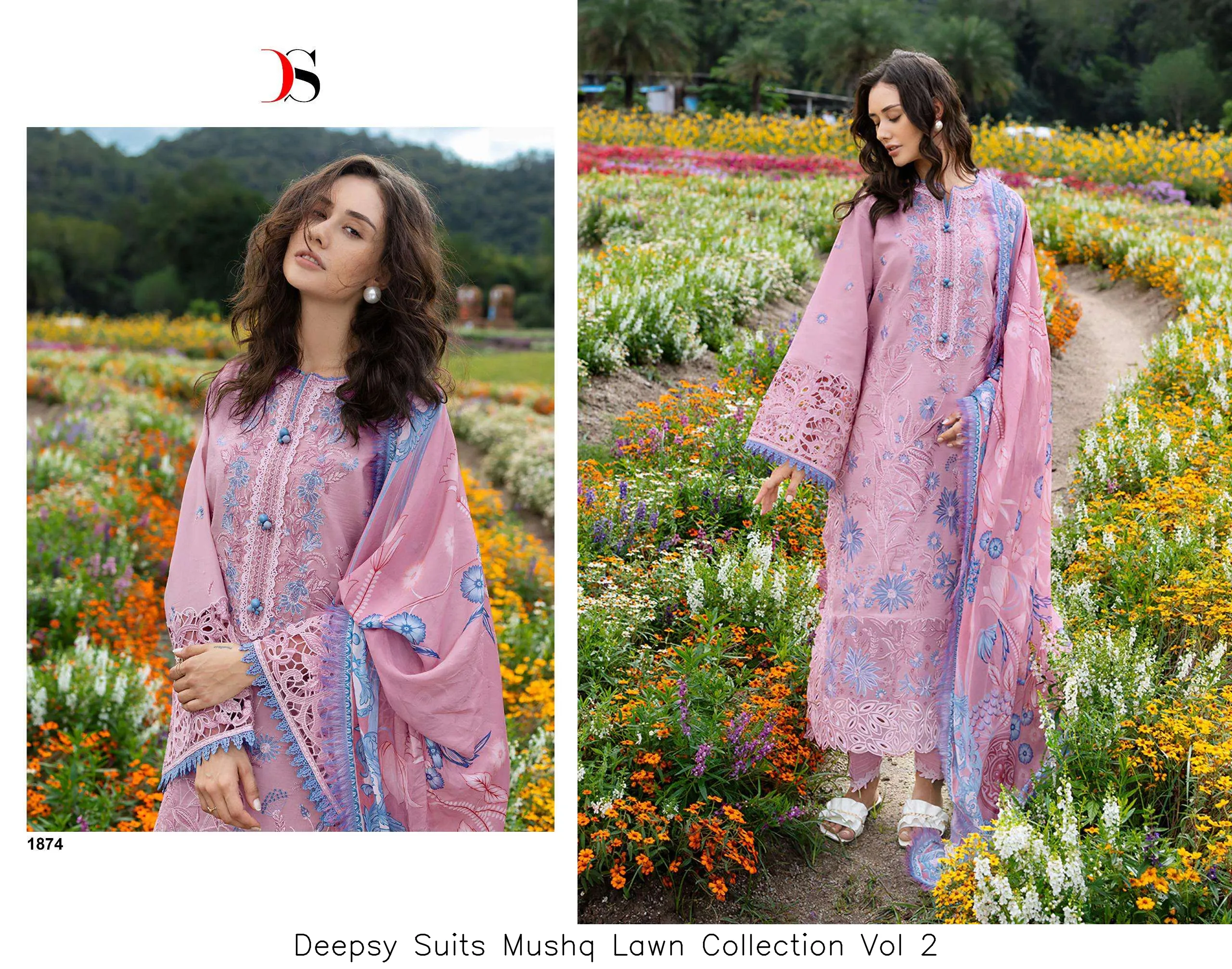 Deepsy Suits Mushq Lawn Collection Vol 2 - Image 3