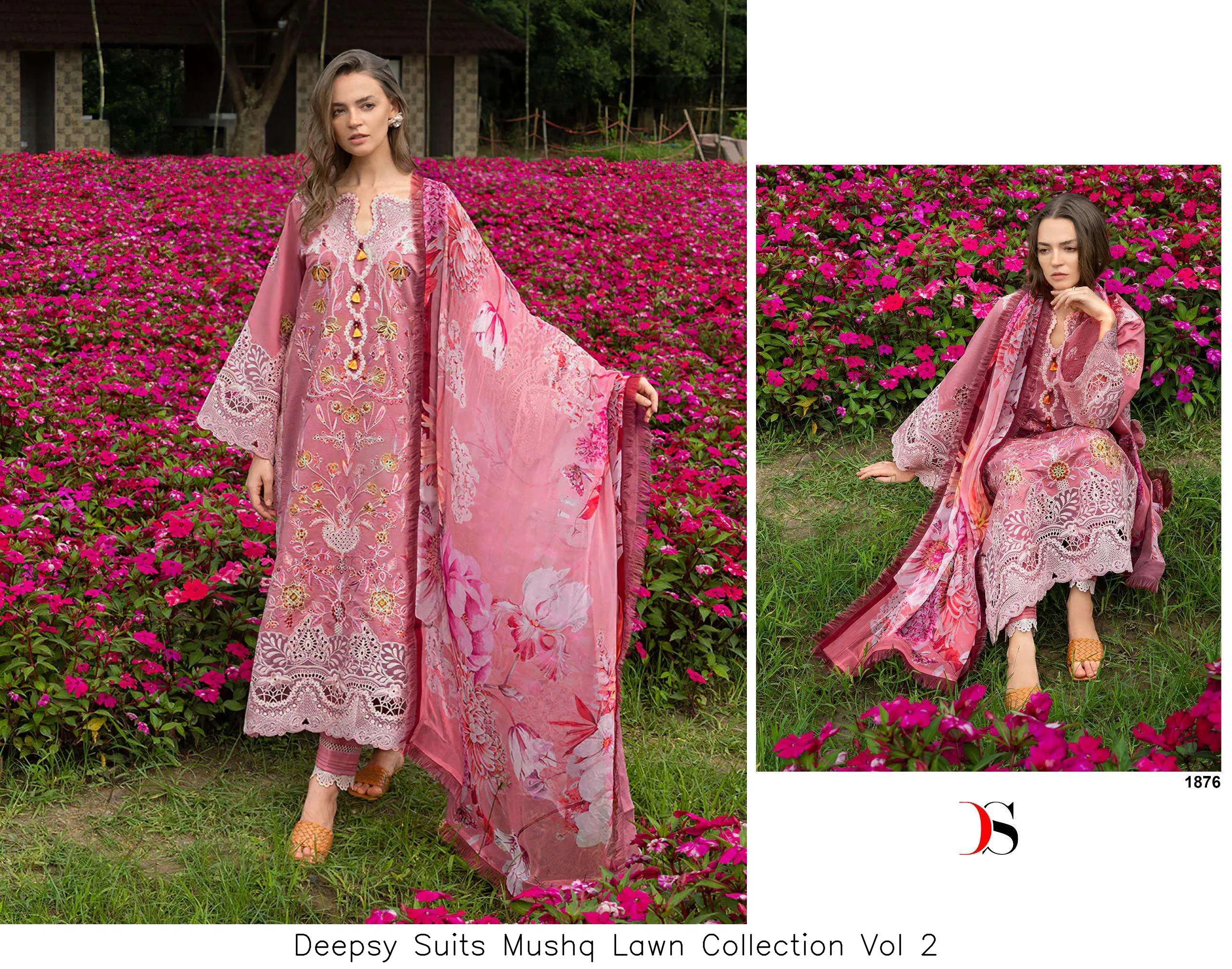 Deepsy Suits Mushq Lawn Collection Vol 2 - Image 6