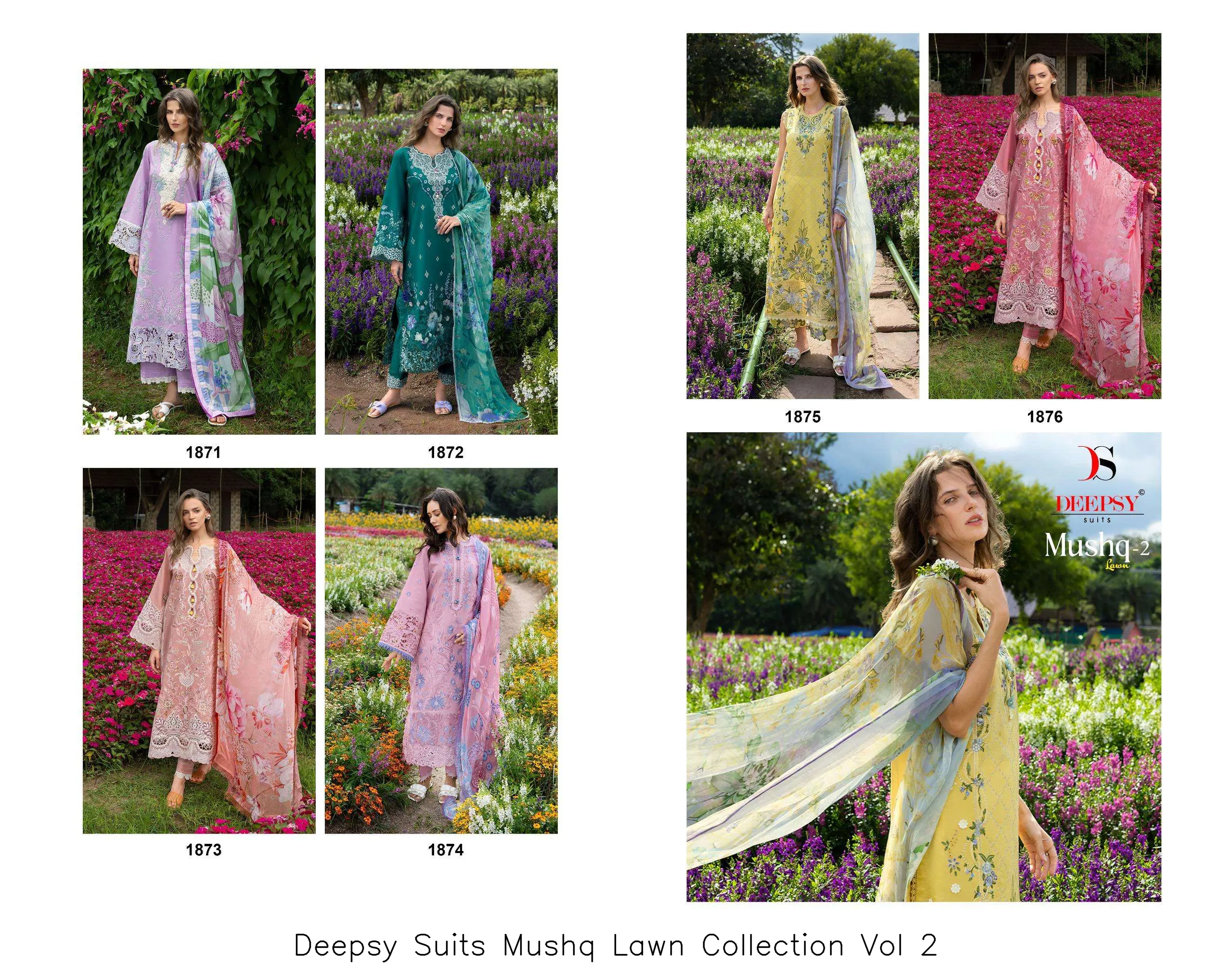 Deepsy Suits Mushq Lawn Collection Vol 2 - Image 8