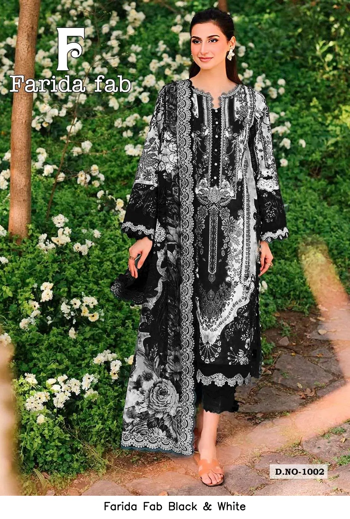 Farida Fab Black & White - Image 6