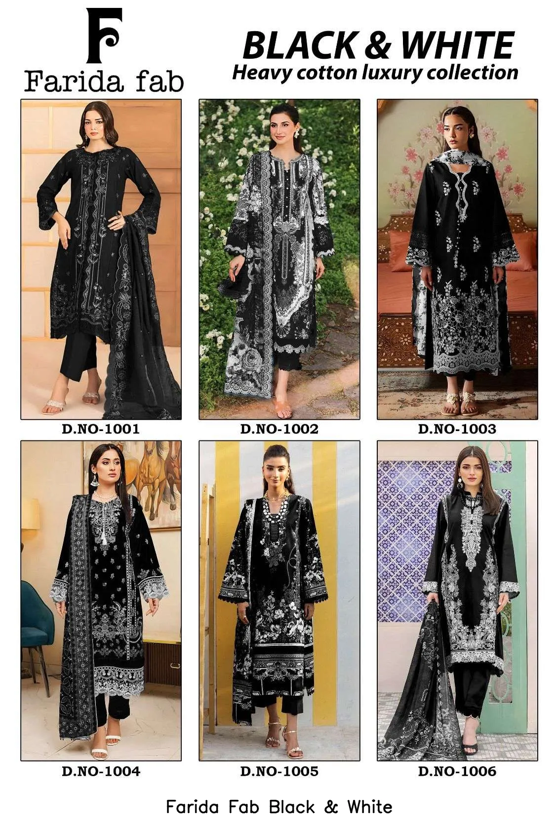 Farida Fab Black & White - Image 7