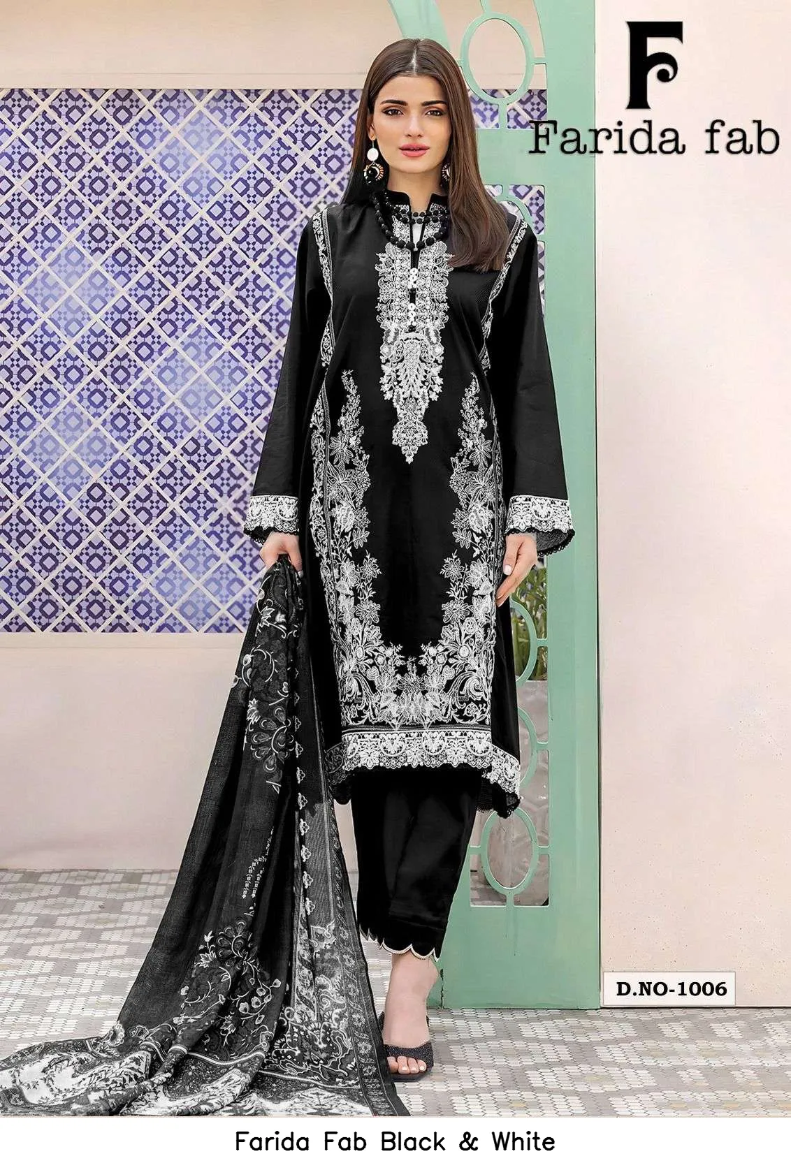 Farida Fab Black & White - Image 8