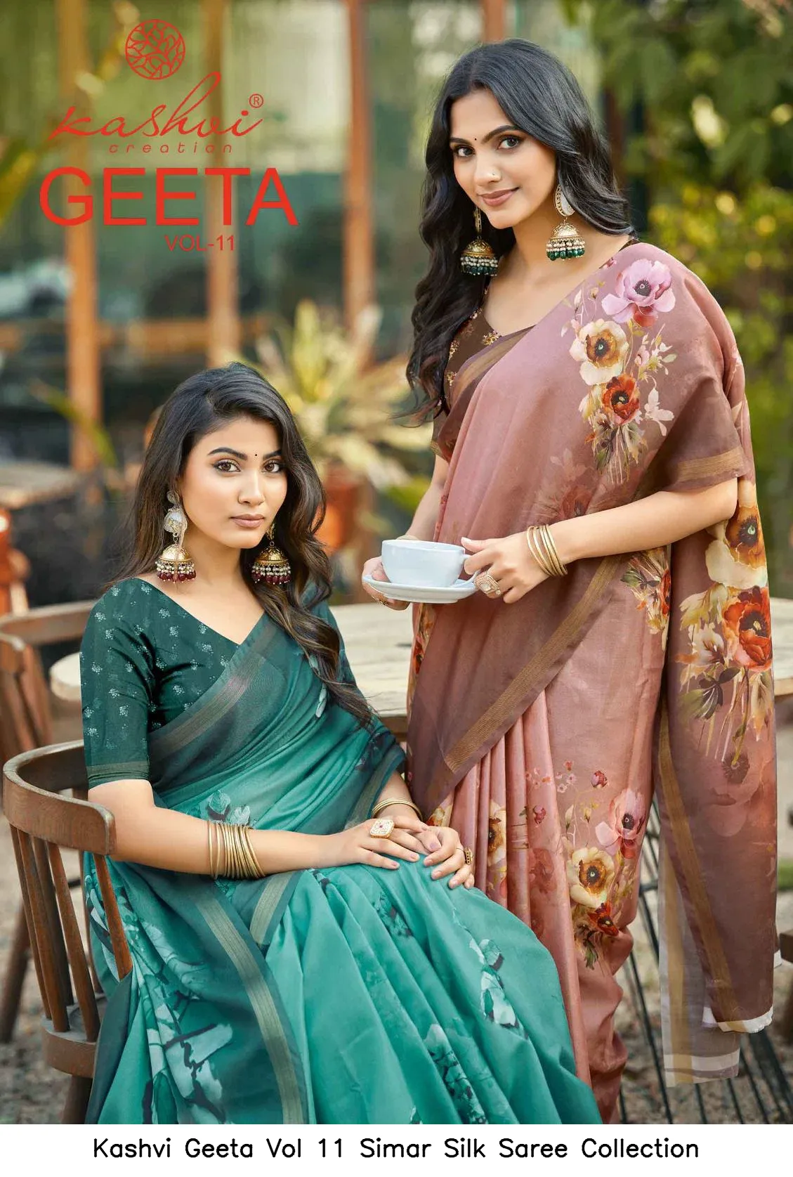 Kashvi Geeta Vol 11 Simar Silk Saree Collection