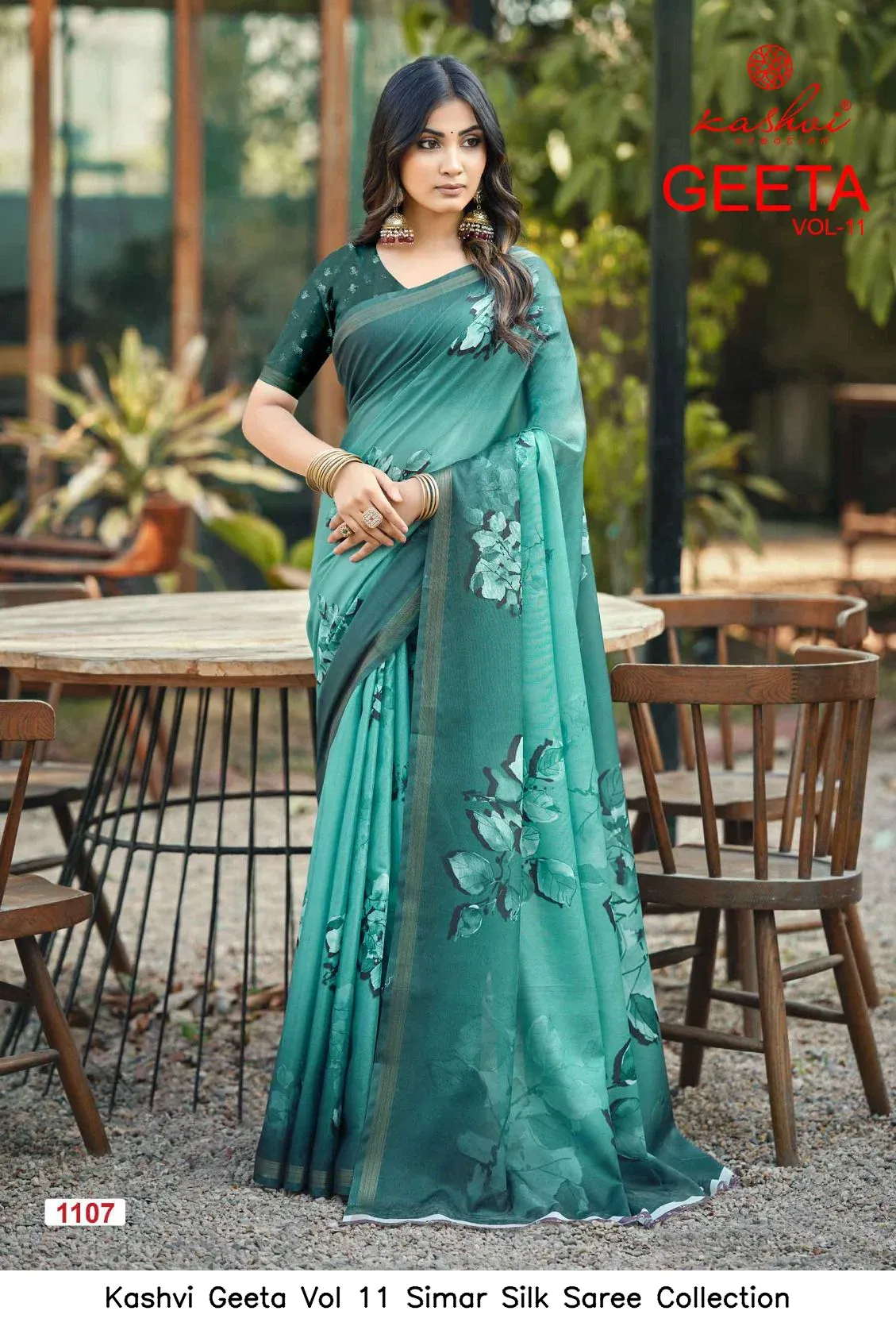 Kashvi Geeta Vol 11 Simar Silk Saree Collection - Image 2