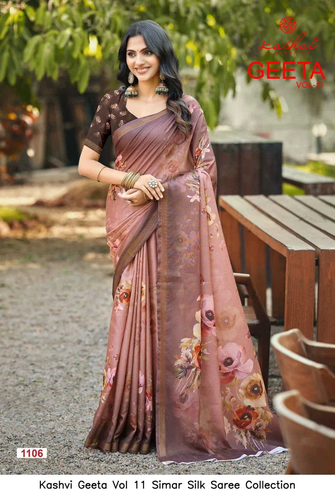 Kashvi Geeta Vol 11 Simar Silk Saree Collection - Image 6