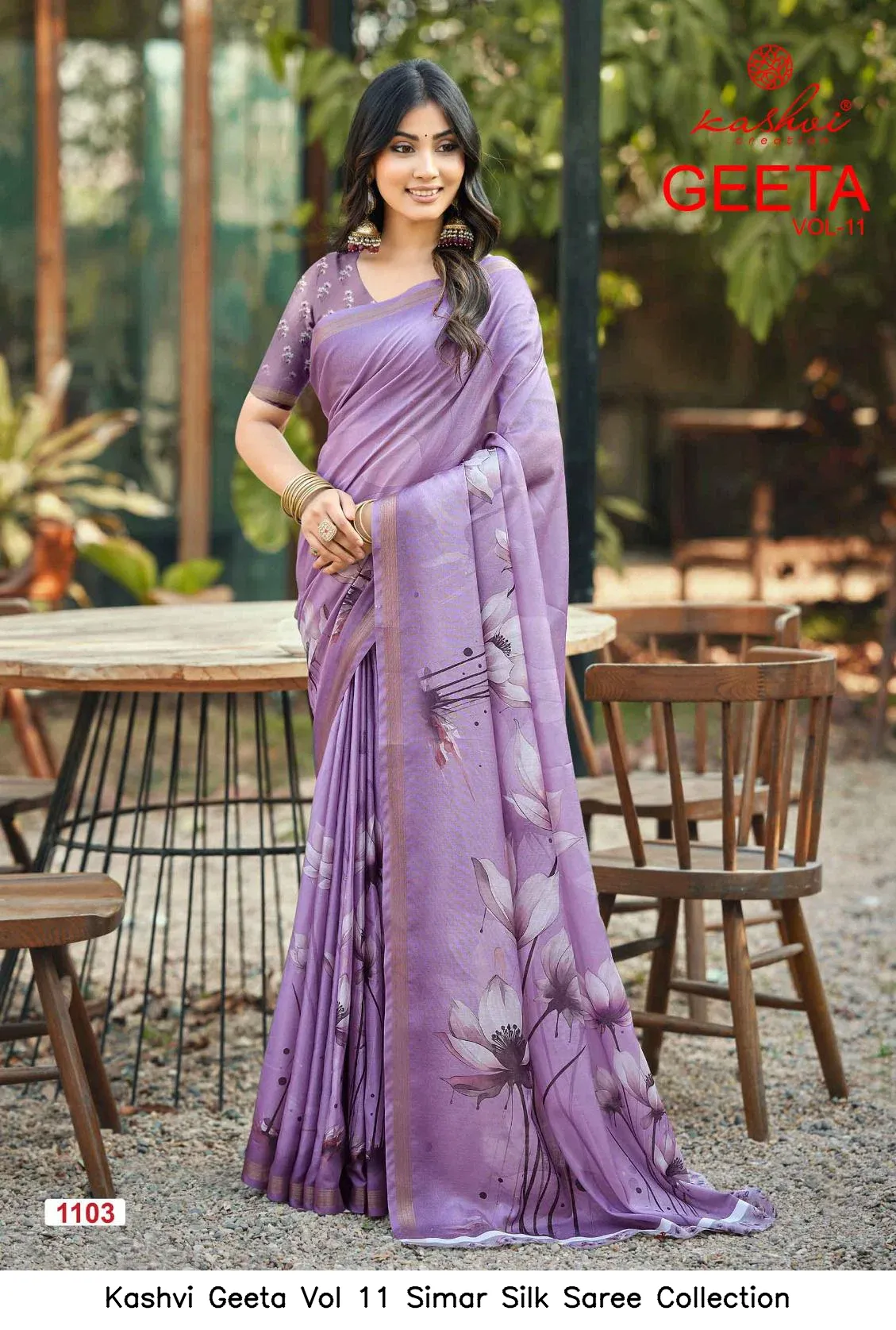Kashvi Geeta Vol 11 Simar Silk Saree Collection - Image 9