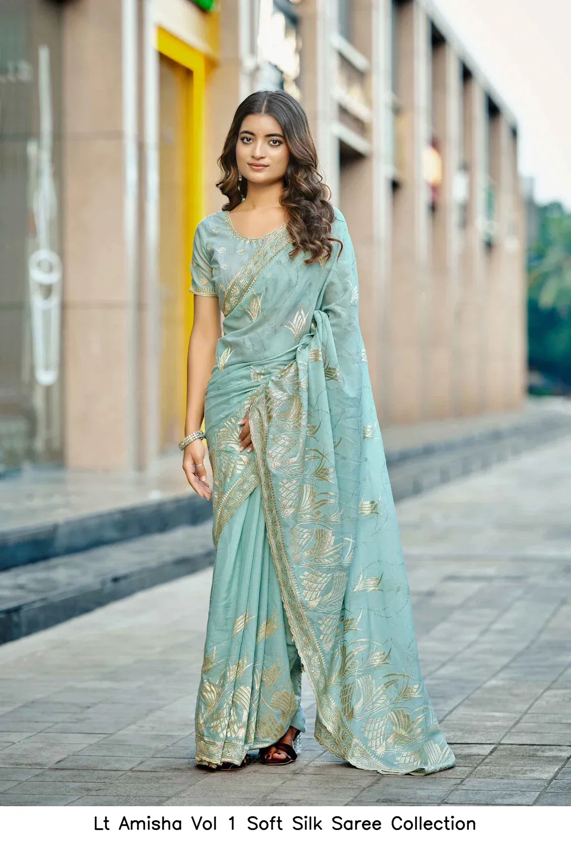 Lt Amisha Vol 1 Soft Silk Saree Collection - Image 3