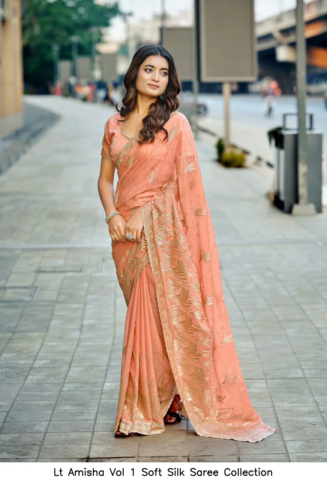 Lt Amisha Vol 1 Soft Silk Saree Collection - Image 4