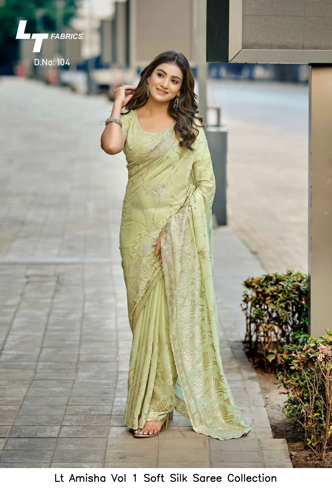 Lt Amisha Vol 1 Soft Silk Saree Collection - Image 5