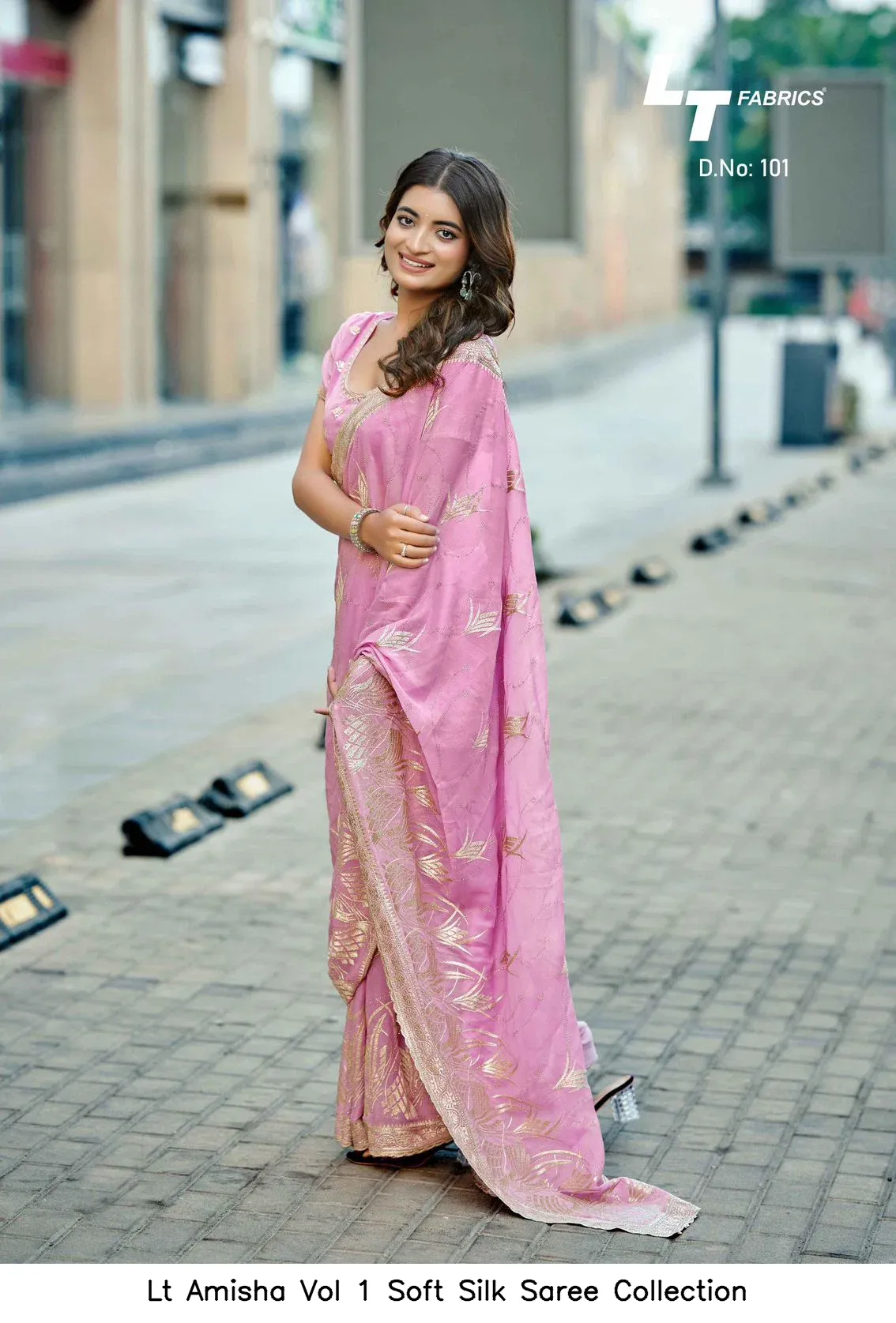 Lt Amisha Vol 1 Soft Silk Saree Collection - Image 6