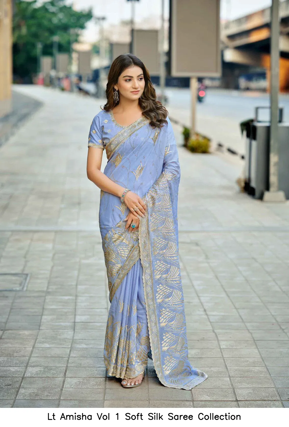 Lt Amisha Vol 1 Soft Silk Saree Collection - Image 7