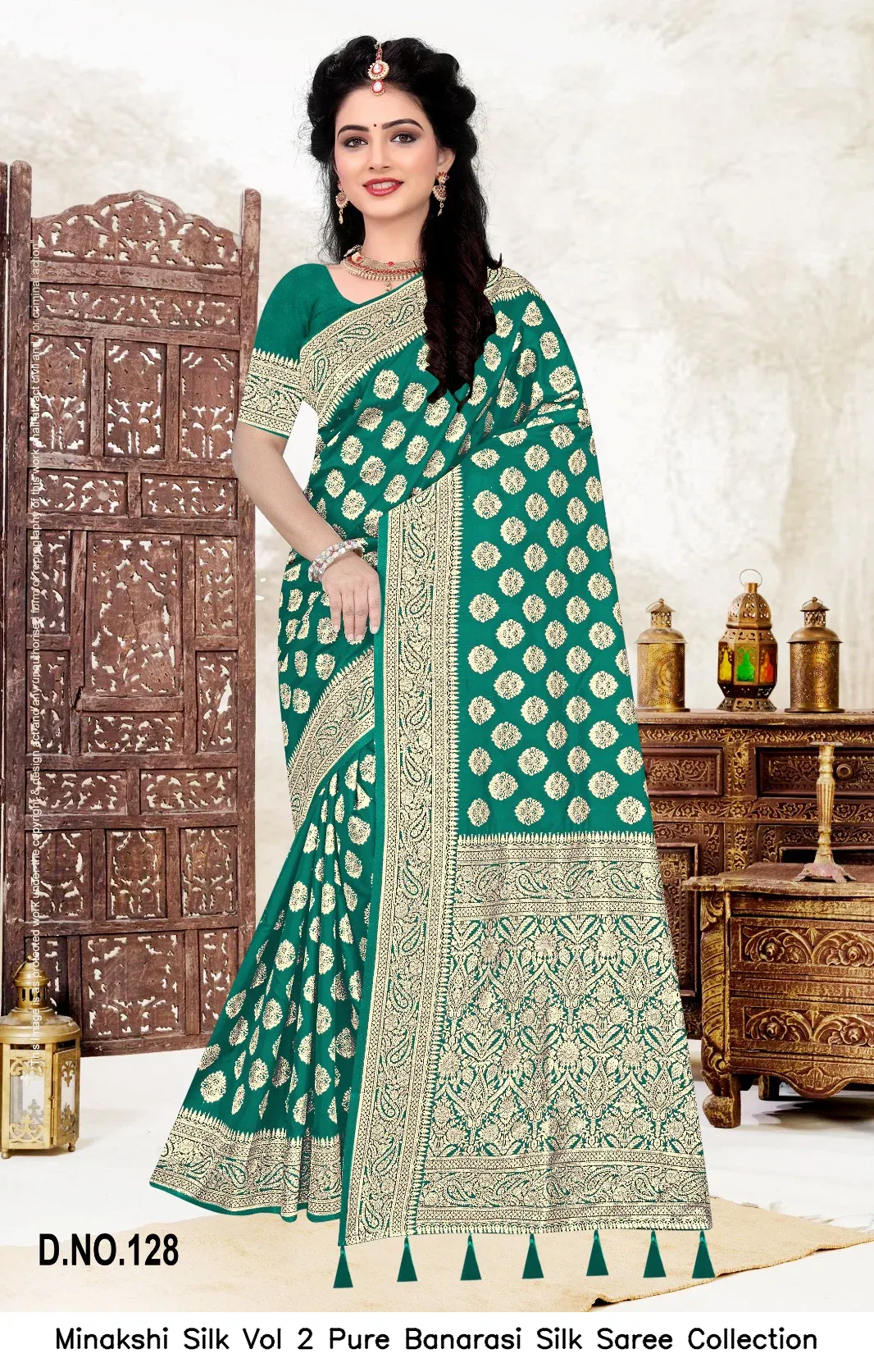 Minakshi Silk Vol 2 Pure Banarasi Silk Saree Collection - Image 2