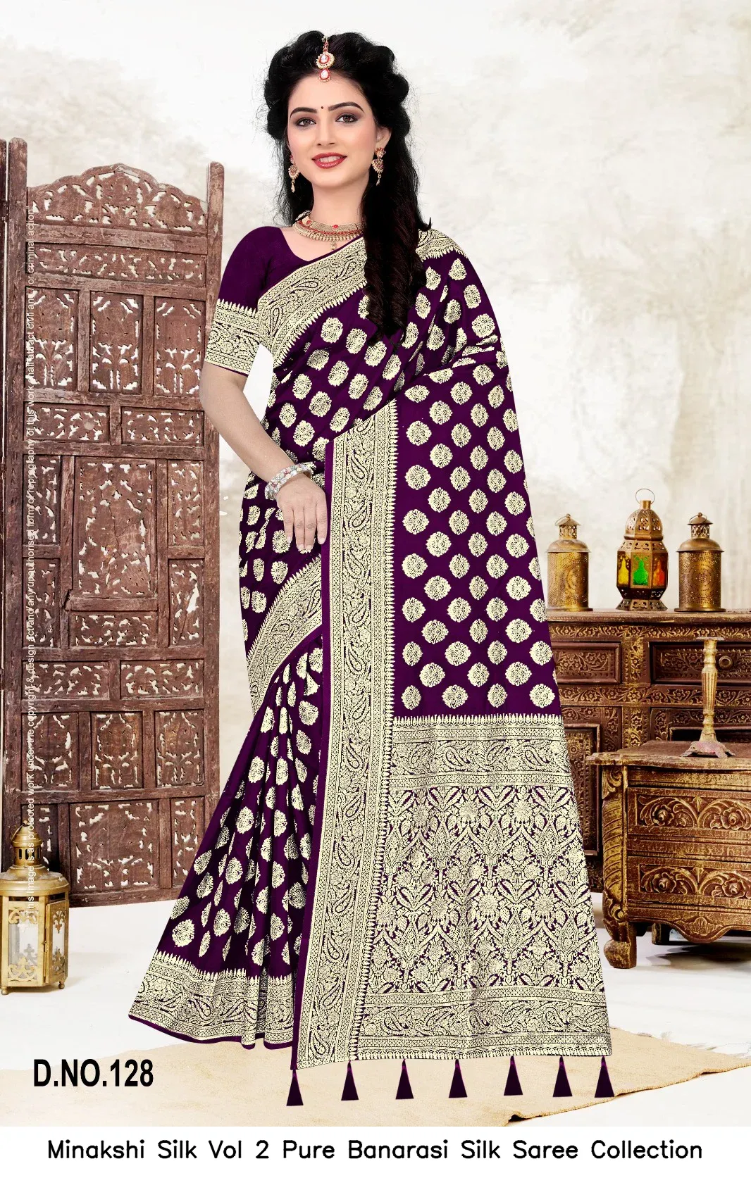 Minakshi Silk Vol 2 Pure Banarasi Silk Saree Collection - Image 3