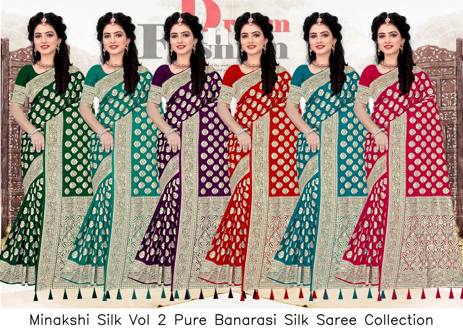 Minakshi Silk Vol 2 Pure Banarasi Silk Saree Collection - Image 8