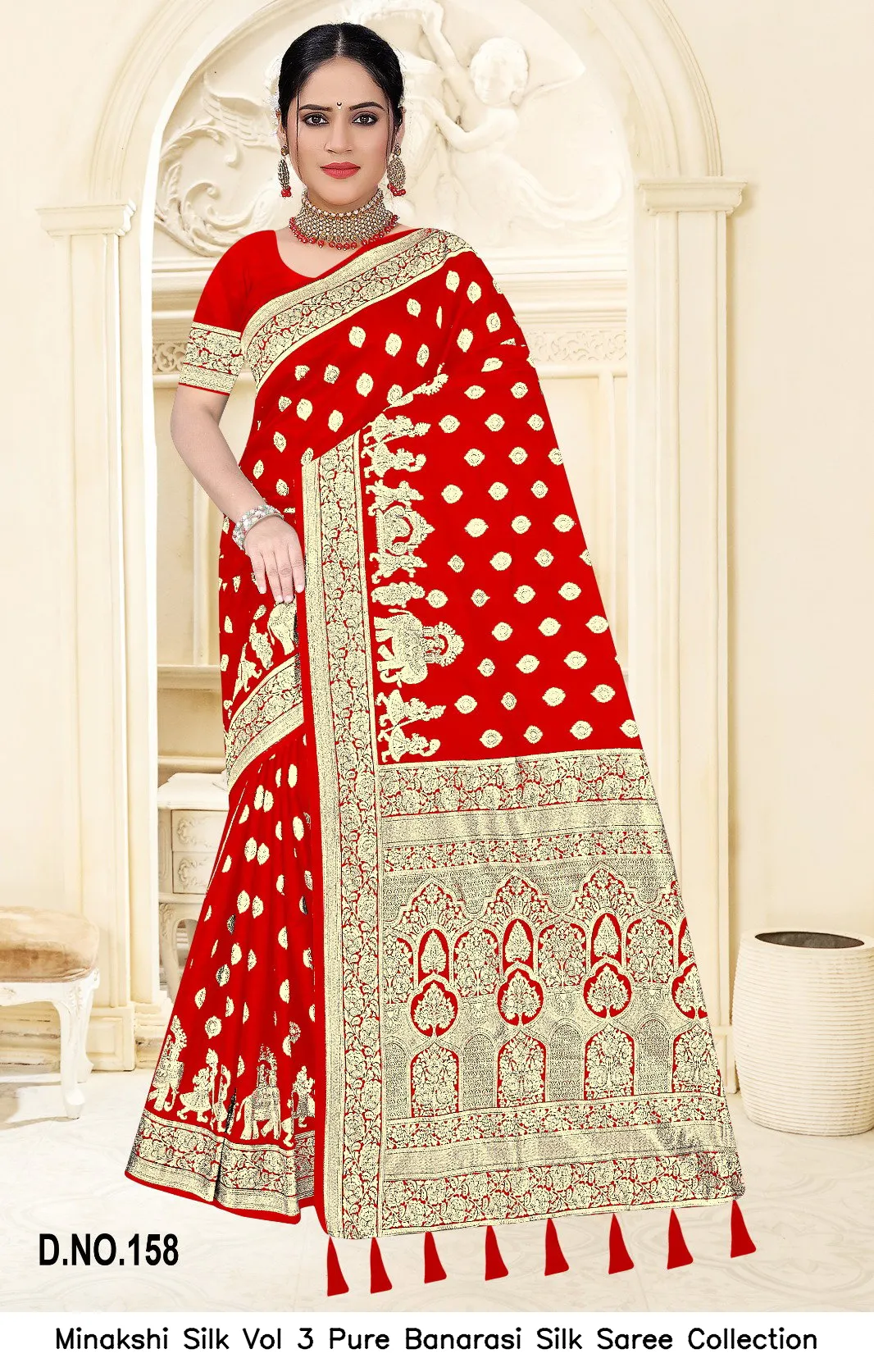Minakshi Silk Vol 3 Pure Banarasi Silk Saree Collection - Image 7