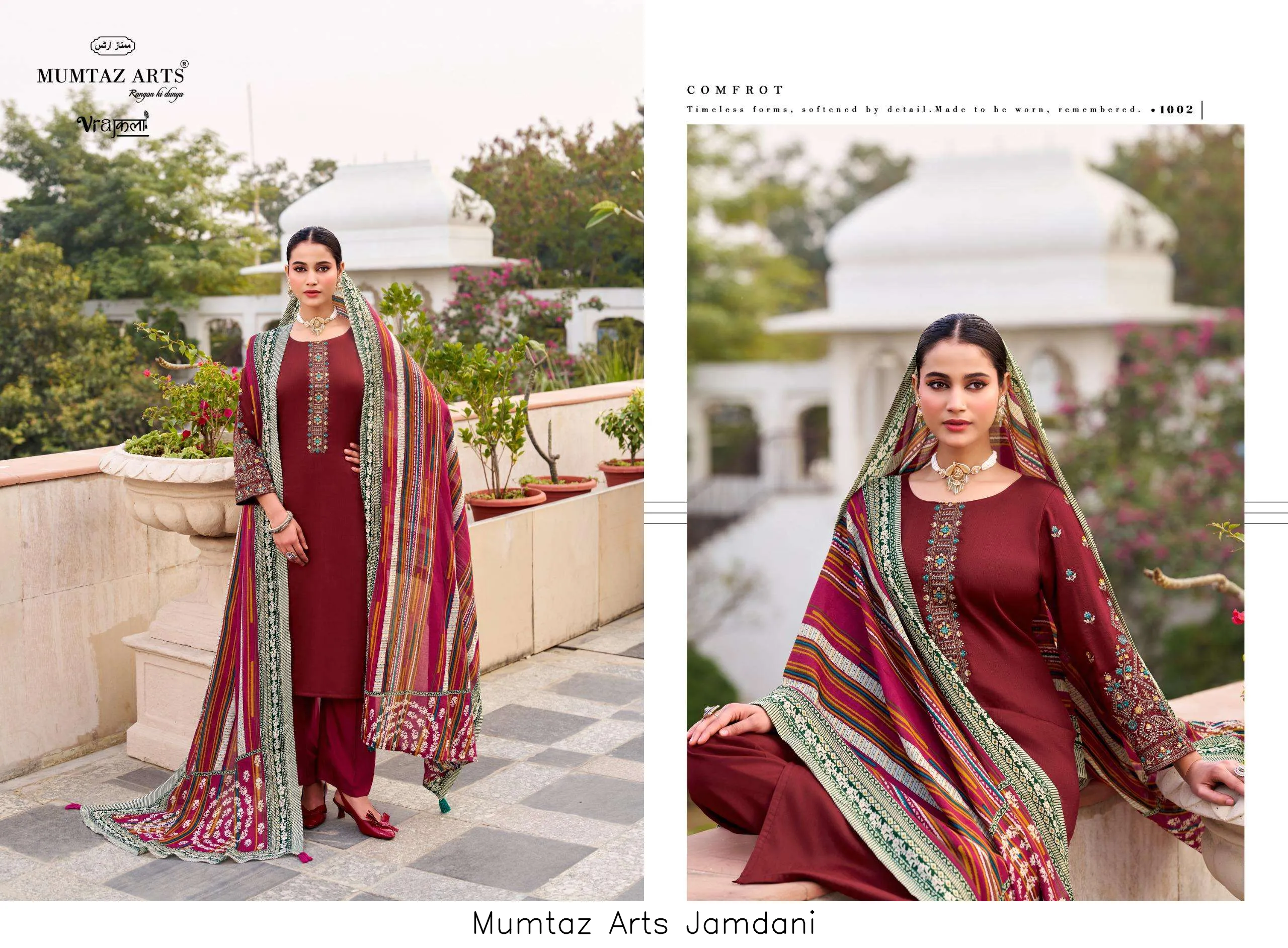 Mumtaz Arts Jamdani - Image 4