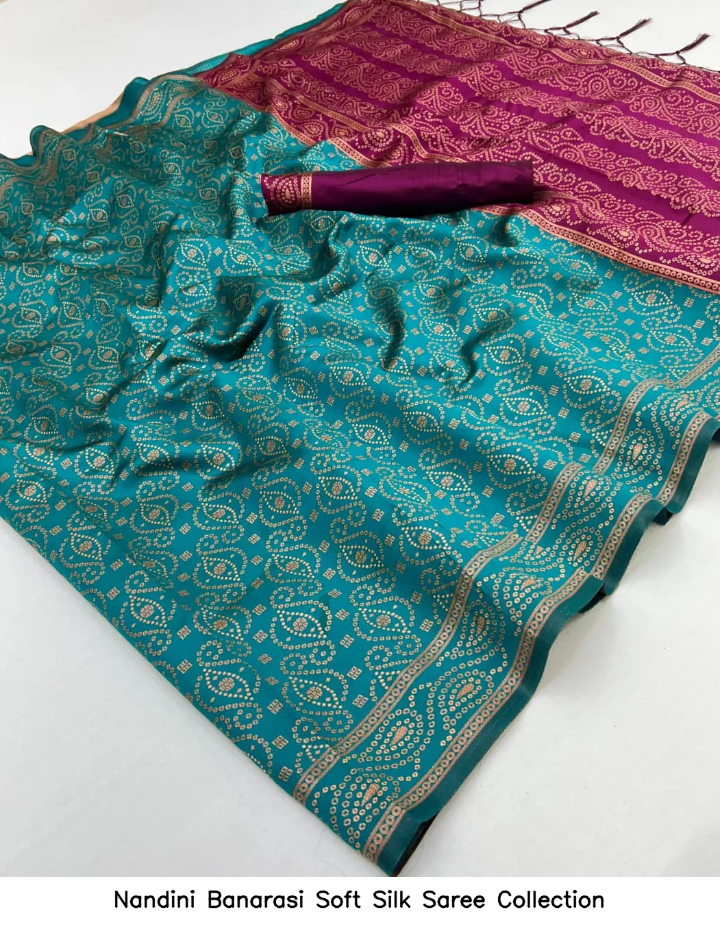 Nandini Banarasi Soft Silk Saree Collection - Image 4