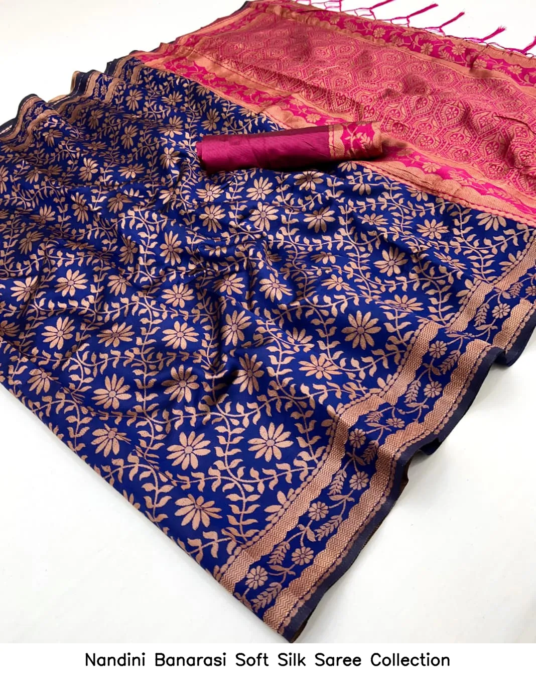 Nandini Banarasi Soft Silk Saree Collection - Image 5